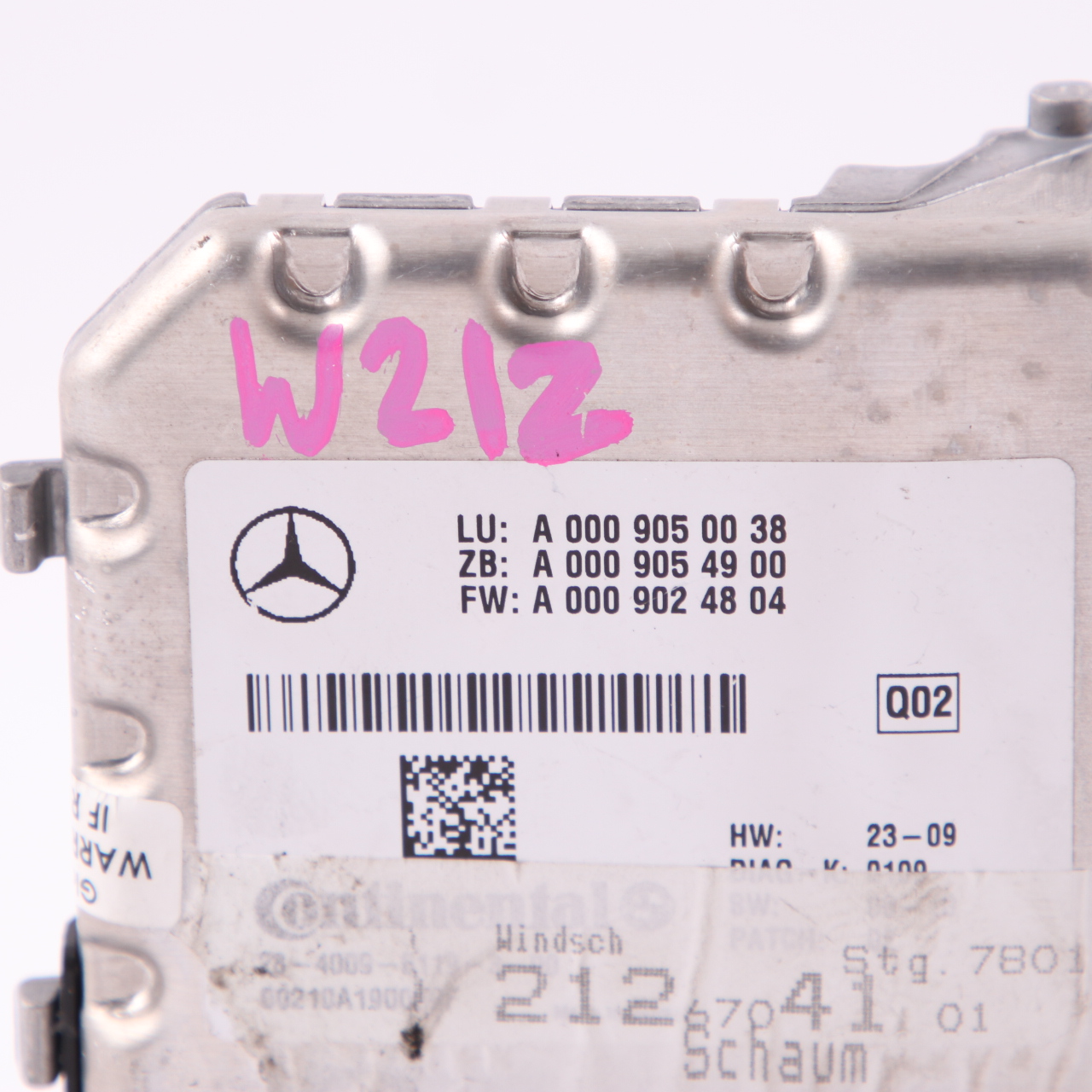 Mercedes W212 Multi-Purpose Windscreen Camera Control Unit Module A0009050038