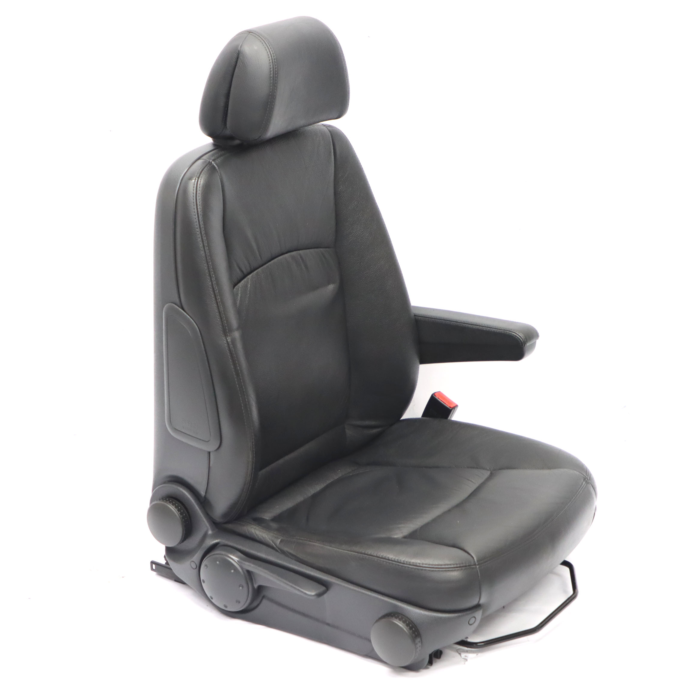 Mercedes Vito Viano W639 Front Right O/S Single Seat Leather Black Interior