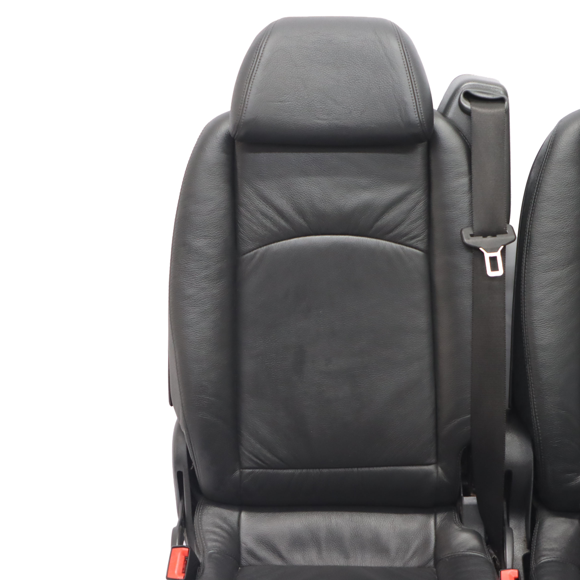 Rear Seat Mercedes W639 Viano Double Right O/S First Row Black Leather