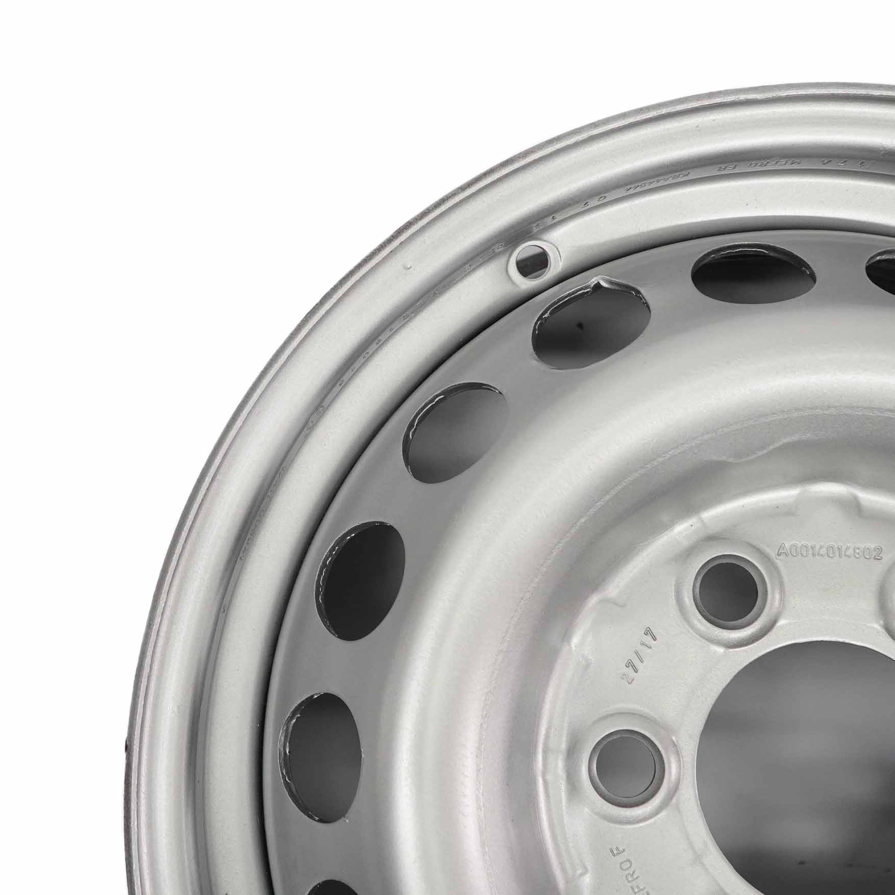 Mercedes Sprinter W906 Silver Steel Rim Wheel 16" 6,5J ET:62 A0014014802