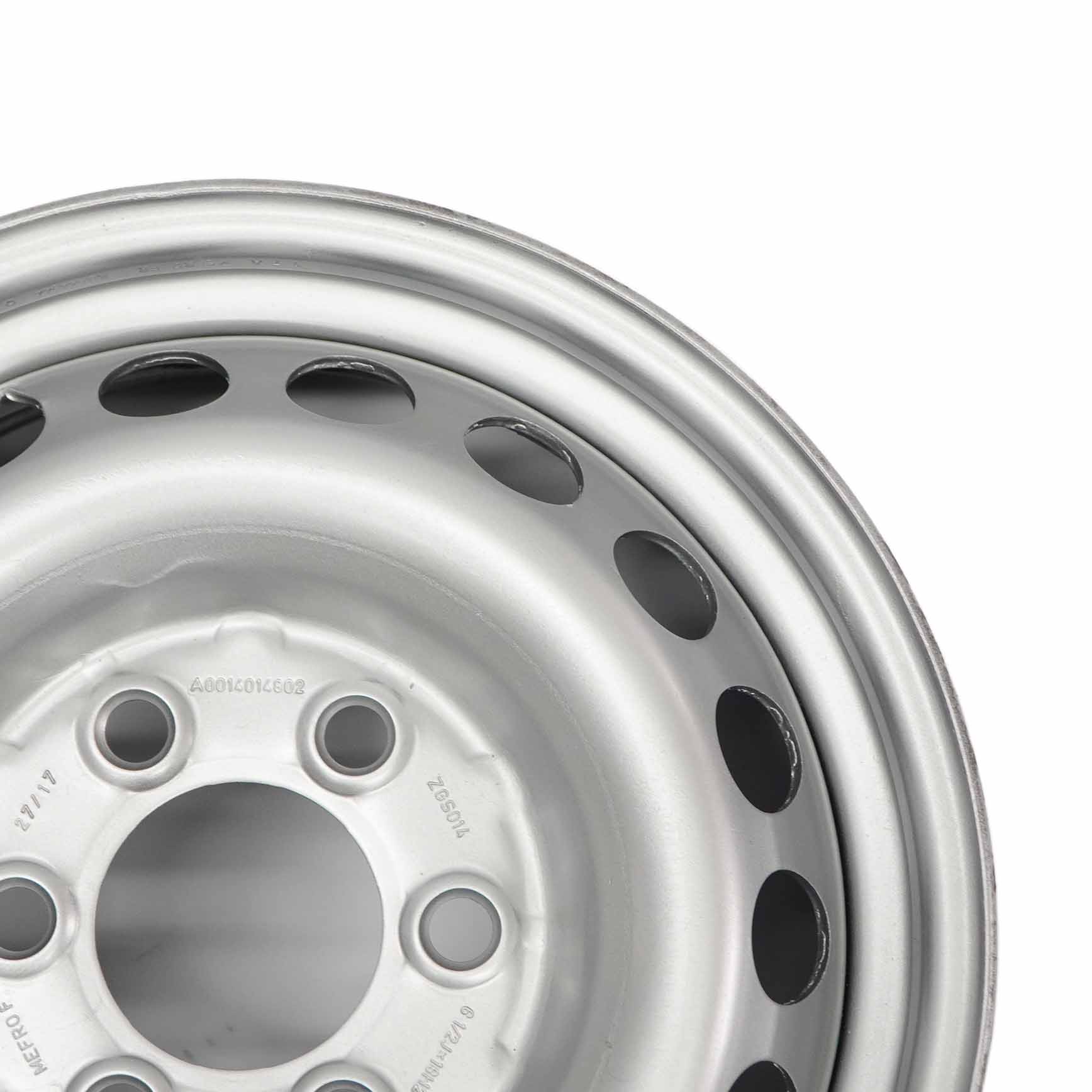 Mercedes Sprinter W906 Silver Steel Rim Wheel 16" 6,5J ET:62 A0014014802