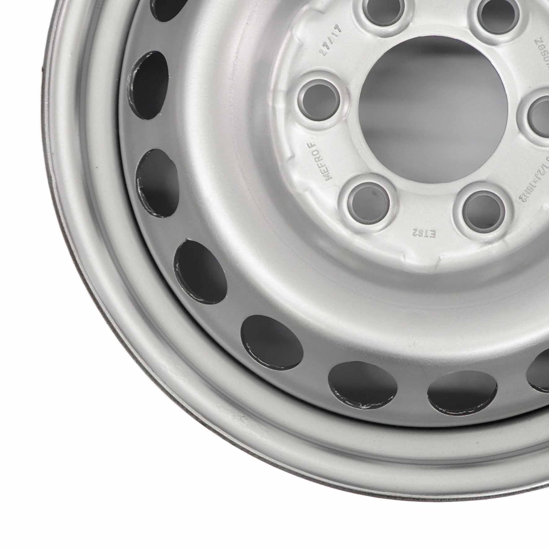 Mercedes Sprinter W906 Silver Steel Rim Wheel 16" 6,5J ET:62 A0014014802