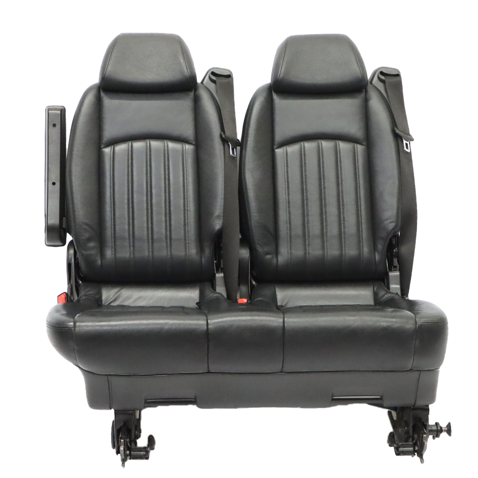 Mercedes W639 Rear Seats Three Seater Seat Bench Right Part O/S Leather Luxury