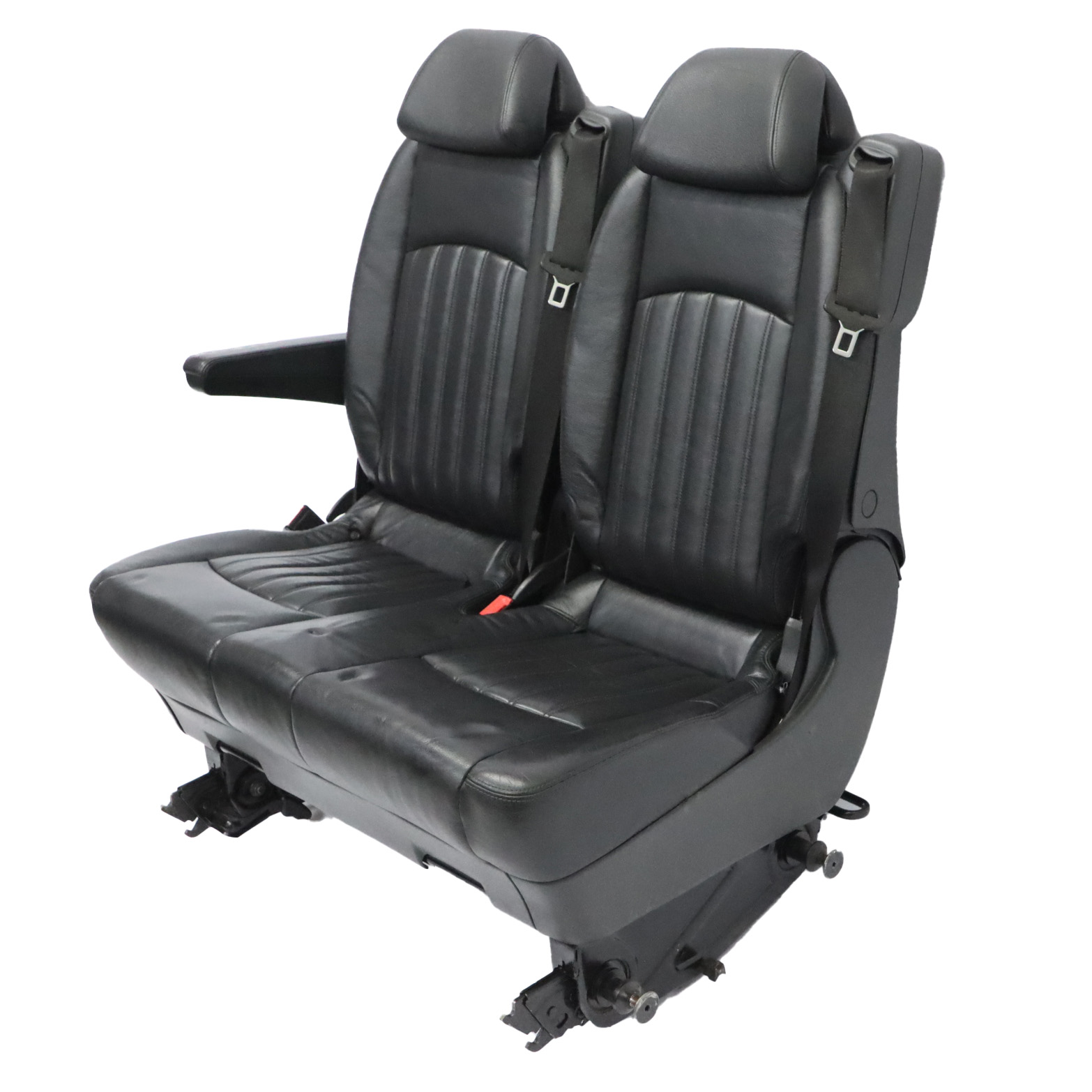 Mercedes W639 Rear Seats Three Seater Seat Bench Right Part O/S Leather Luxury