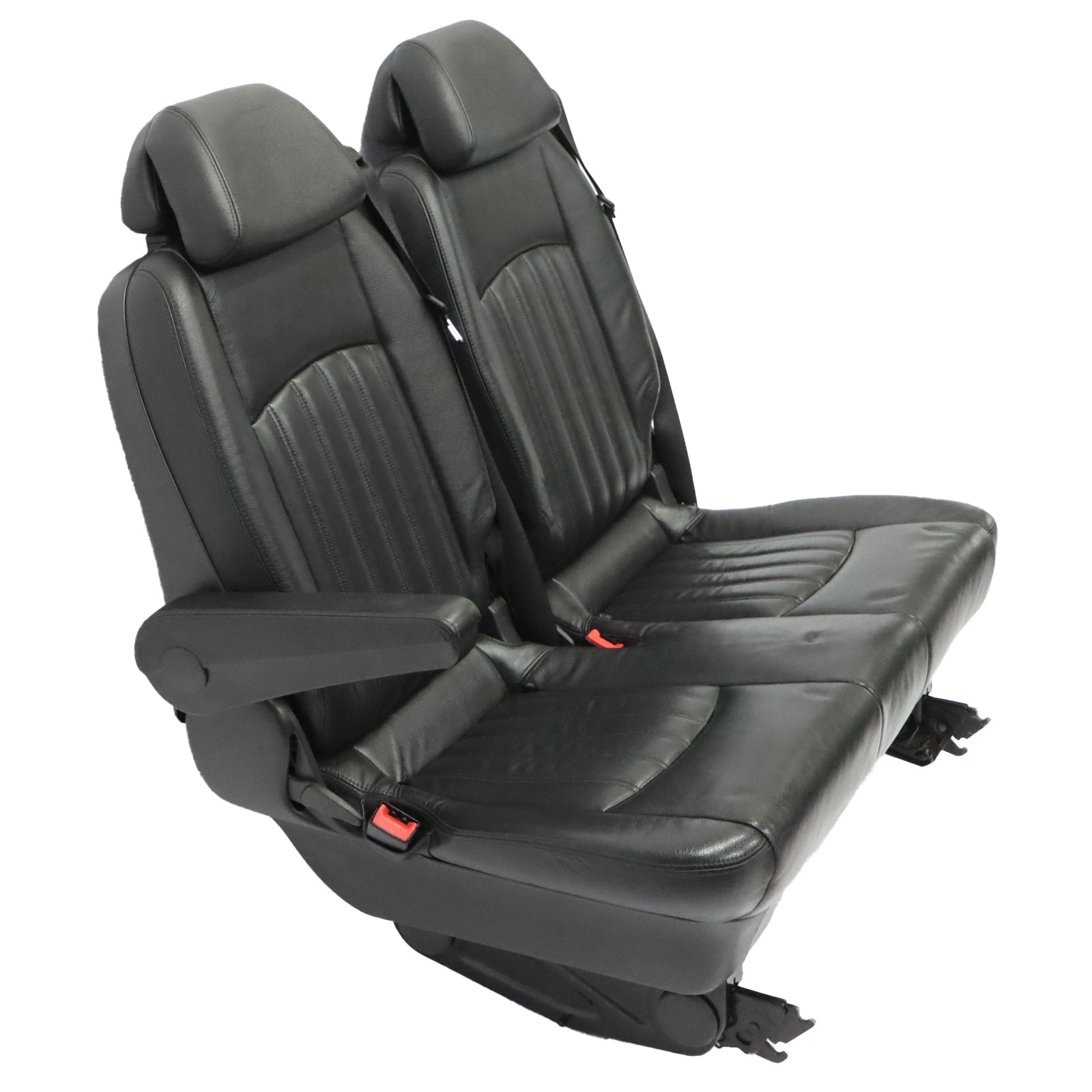 Mercedes W639 Rear Seats Three Seater Seat Bench Right Part O/S Leather Luxury