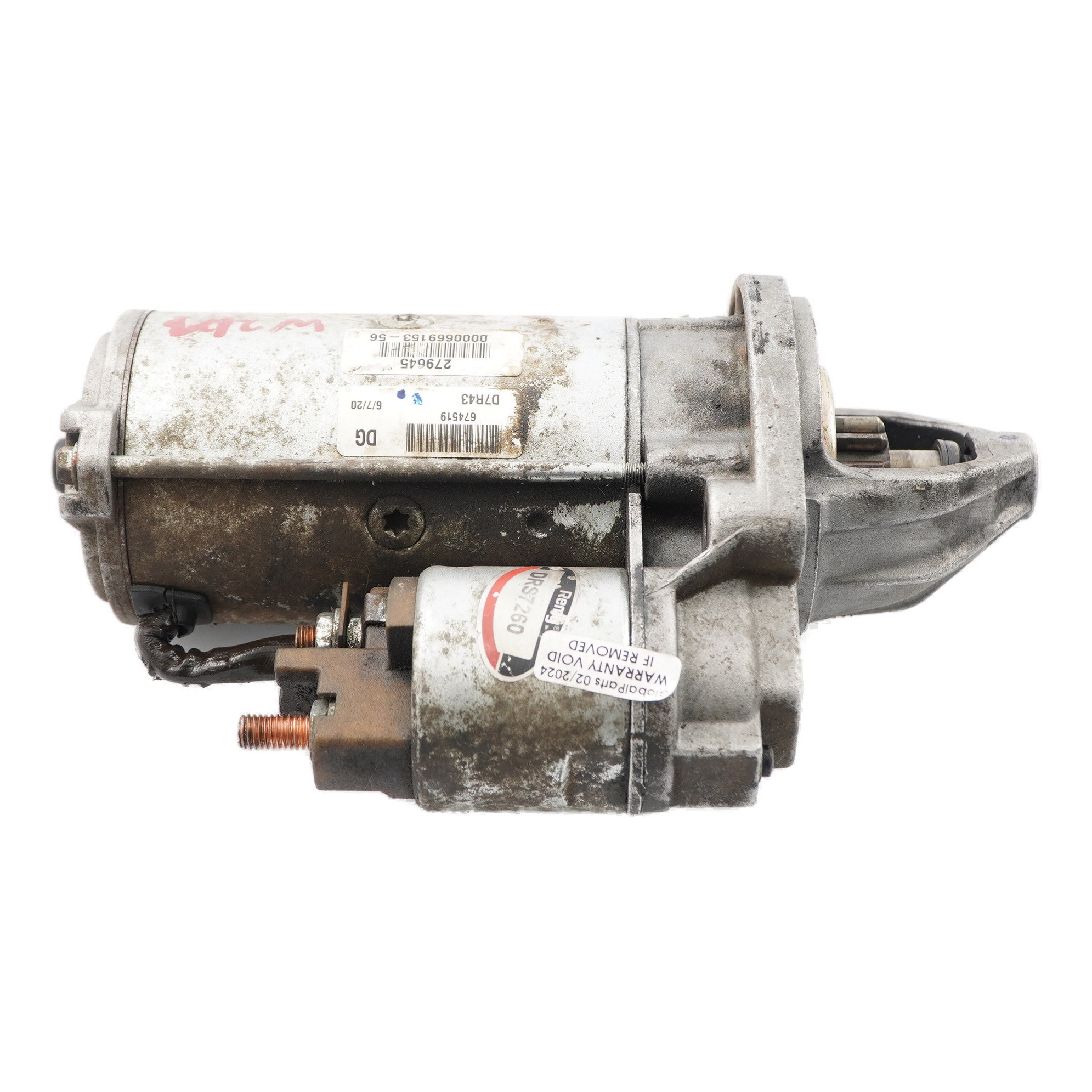 Mercedes W203 W210 W211 Starter Motor Diesel Engine Remy A0051511301