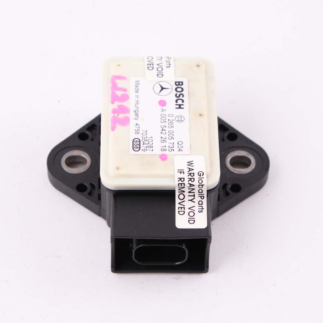 Rate Sensor Mercedes W212 ESP Yaw Rotation Control Unit Module A0055422618