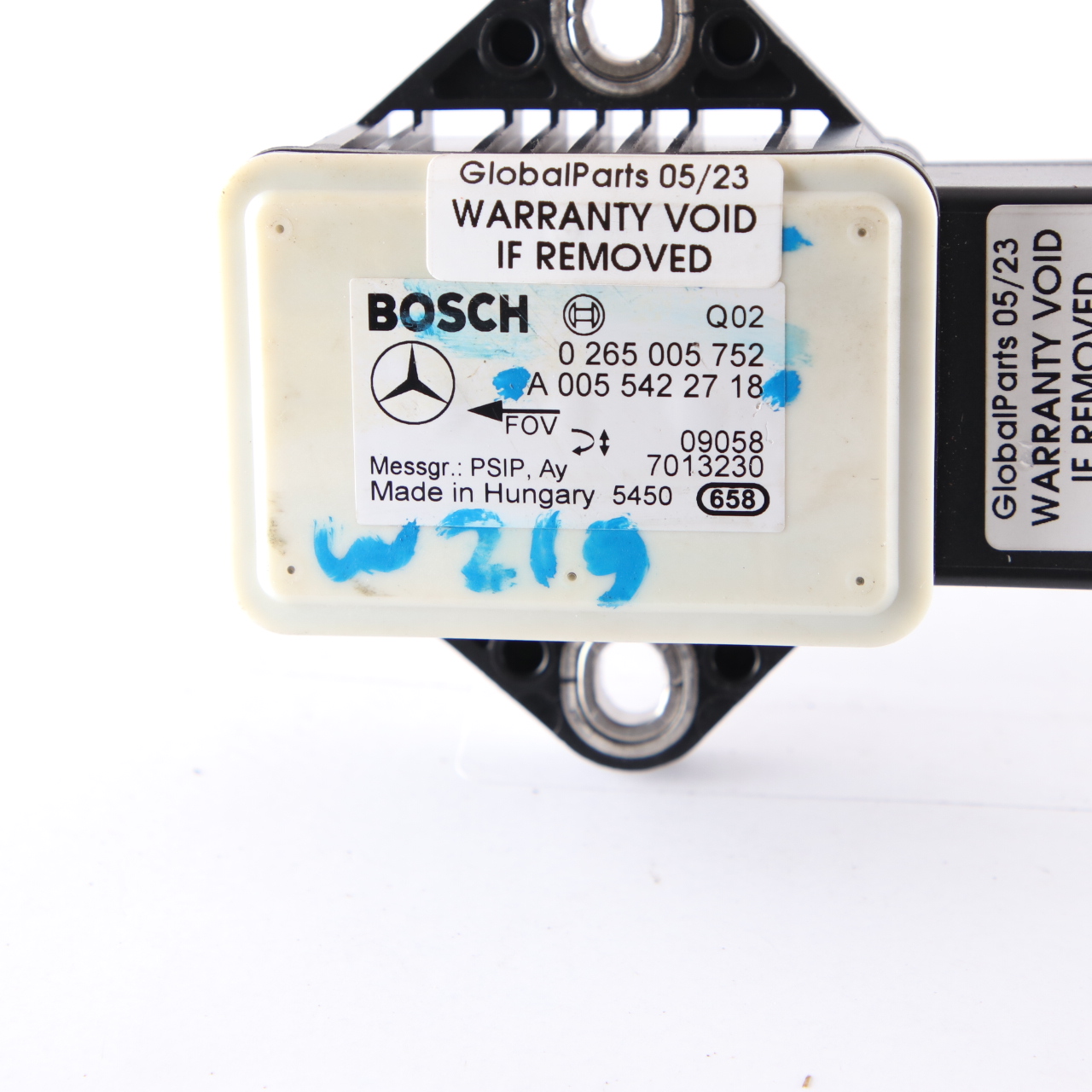 Yaw Sensor Mercedes W211 W219 ESP Rotation Rate Control Unit Module A0055422718