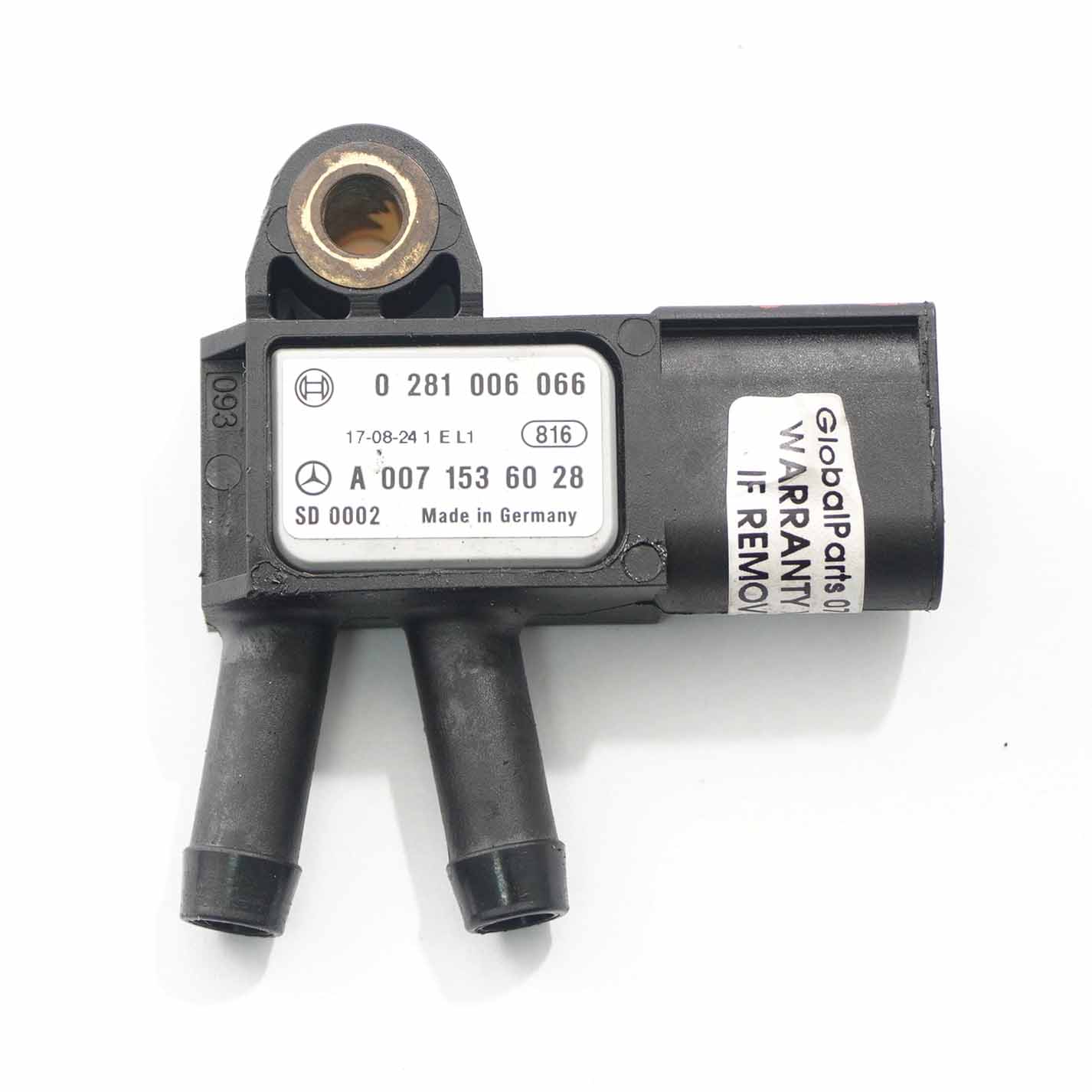 Mercedes W176 W246 OM651 Diesel Exhaust Pressure Sensor DPF A0071536028