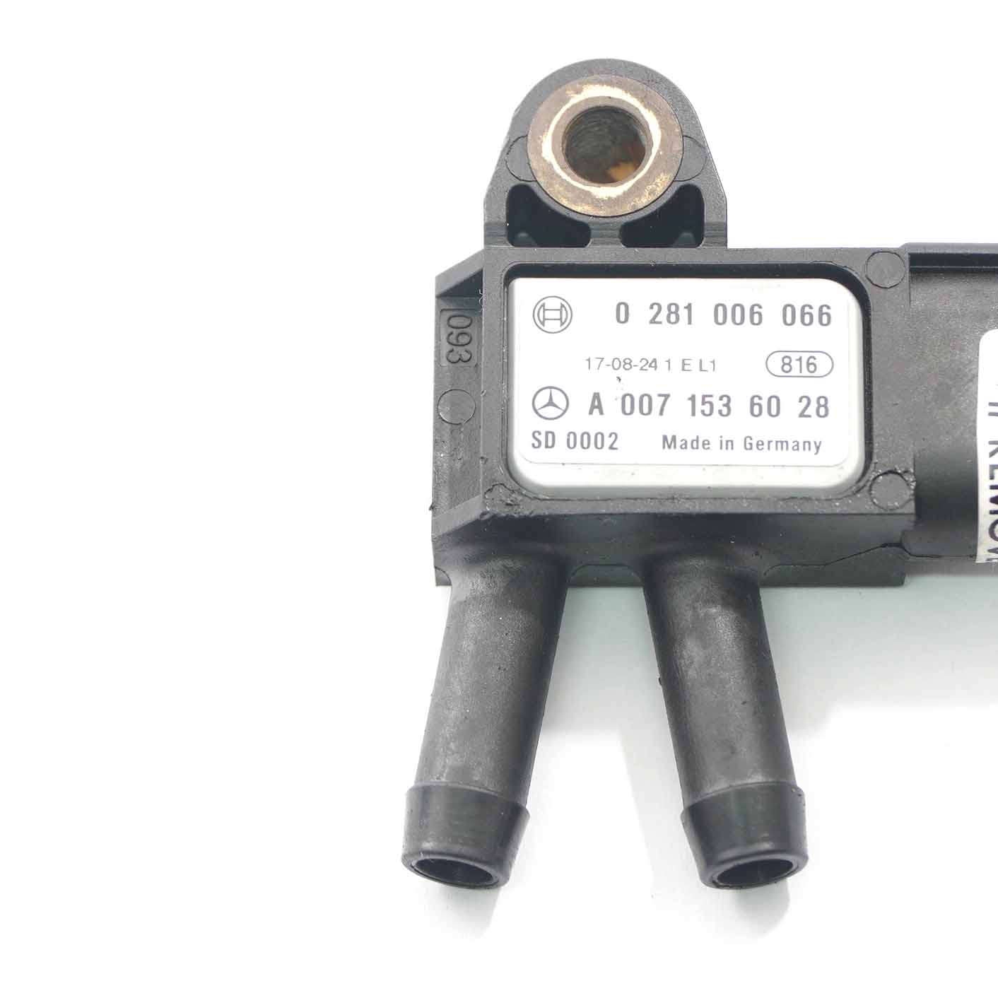 Mercedes W176 W246 OM651 Diesel Exhaust Pressure Sensor DPF A0071536028