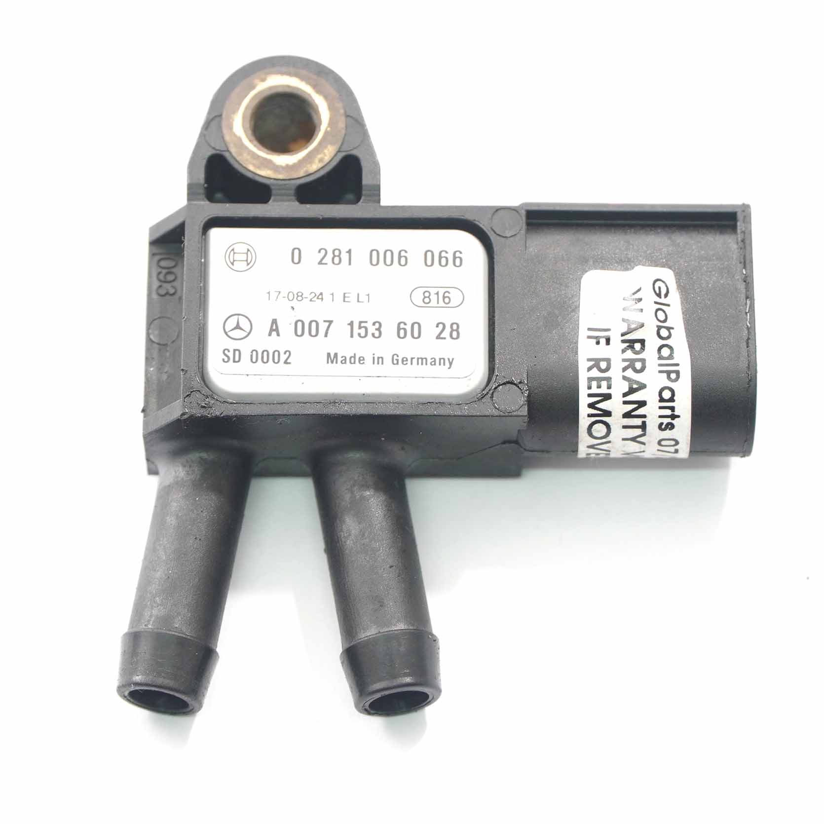 Mercedes W176 W246 OM651 Diesel Exhaust Pressure Sensor DPF A0071536028