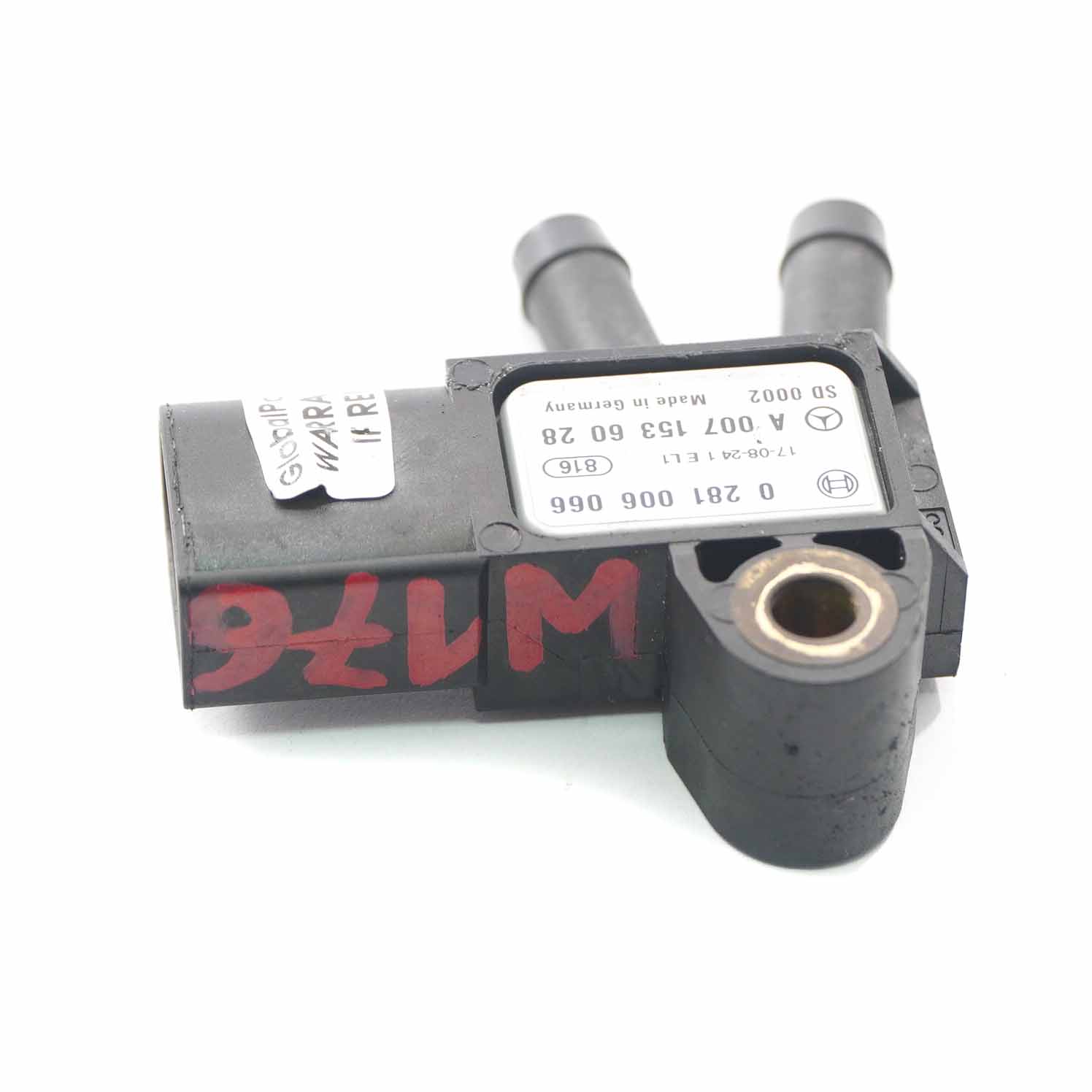 Mercedes W176 W246 OM651 Diesel Exhaust Pressure Sensor DPF A0071536028