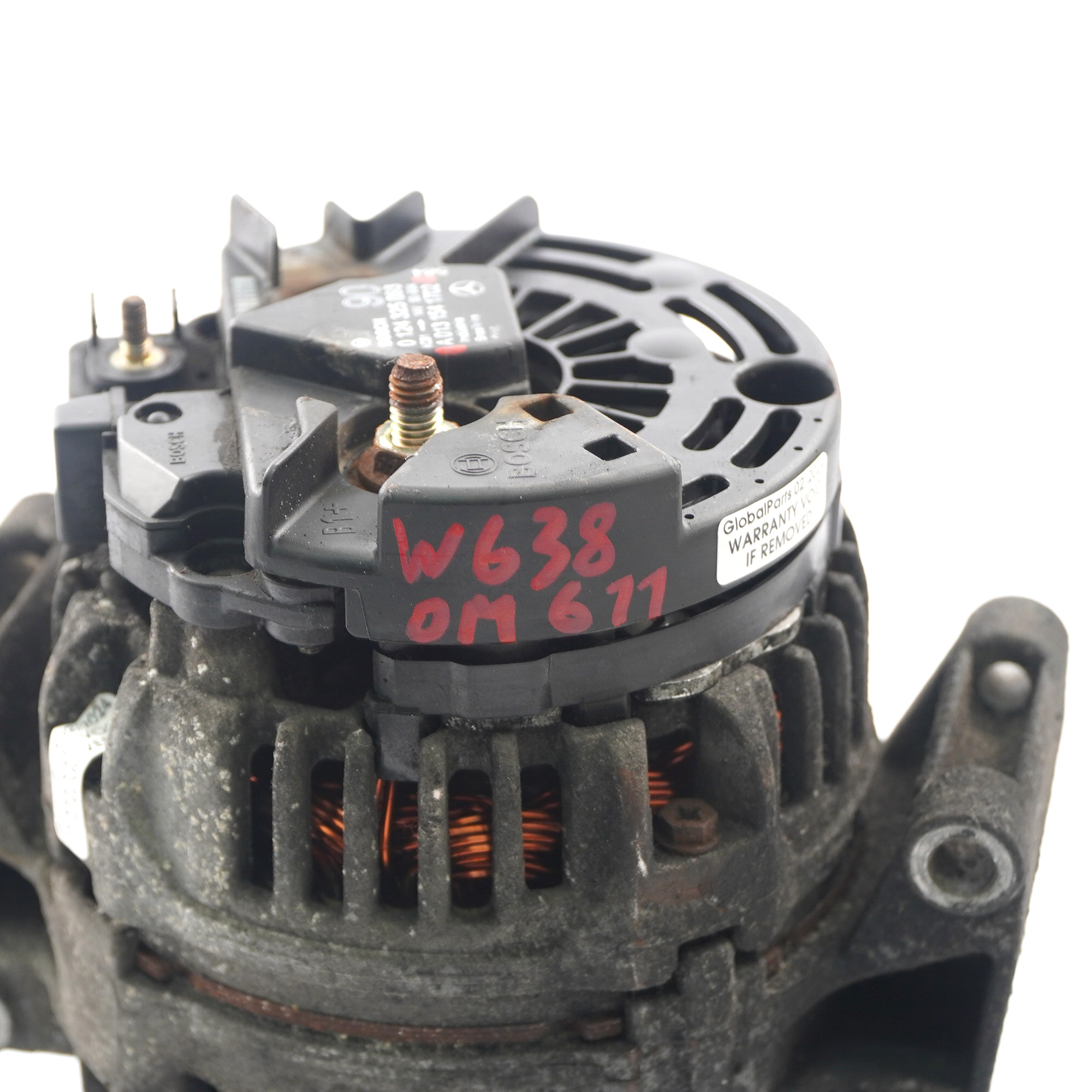 Alternator Mercedes W638 OM611 Engine Alternator Generator A0131541702