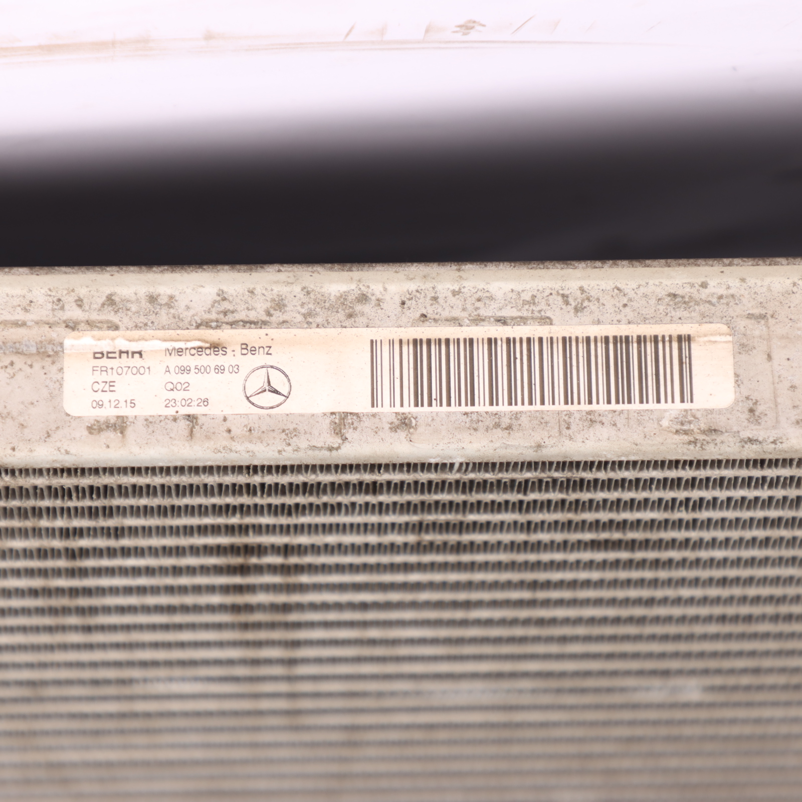 Radiator Cooler Mercedes W205 Engine Cooling Water Radiator Unit A0995006903