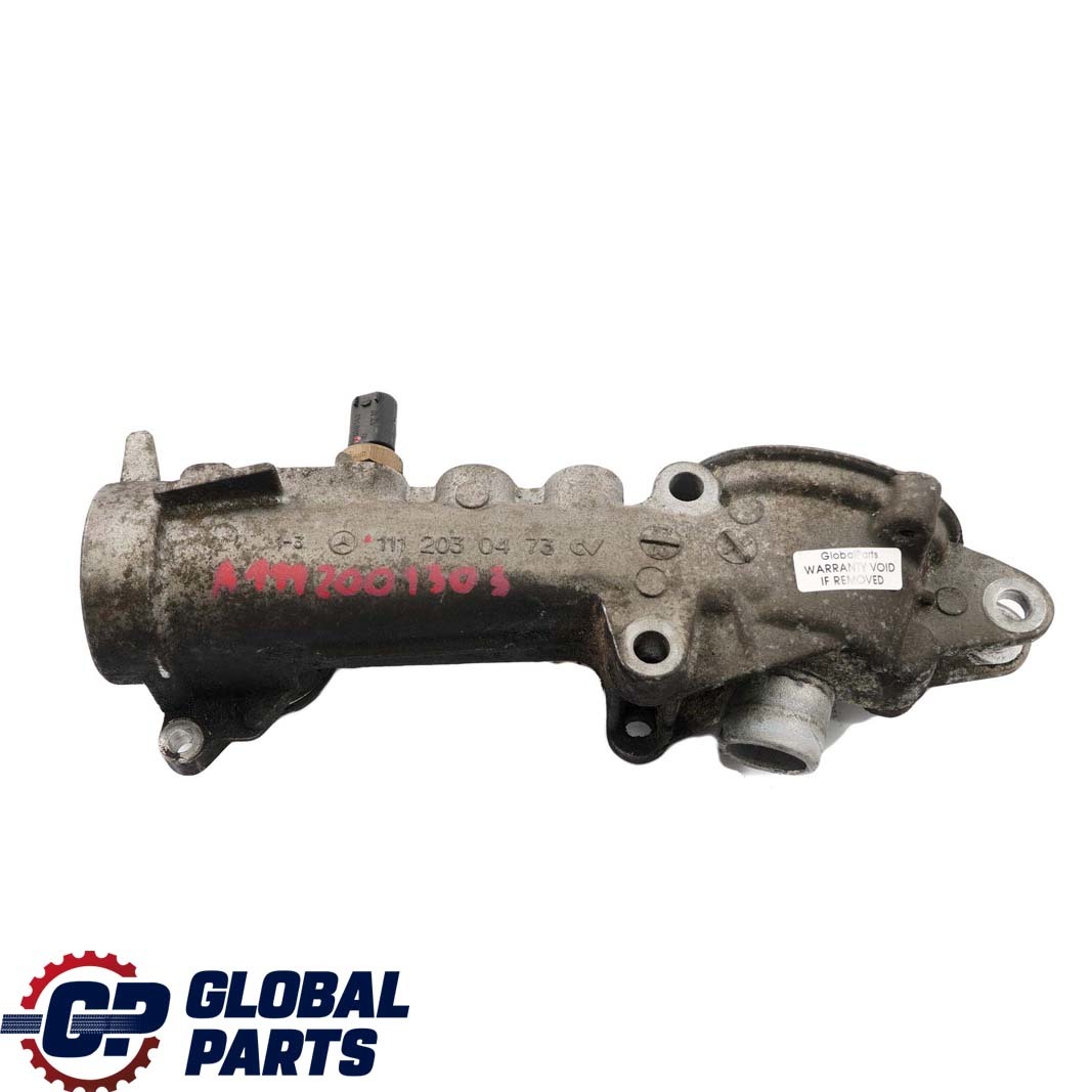 Mercedes-Benz C E W202 W203 W210 M111 Coolant Thermostat Housing A1112030473