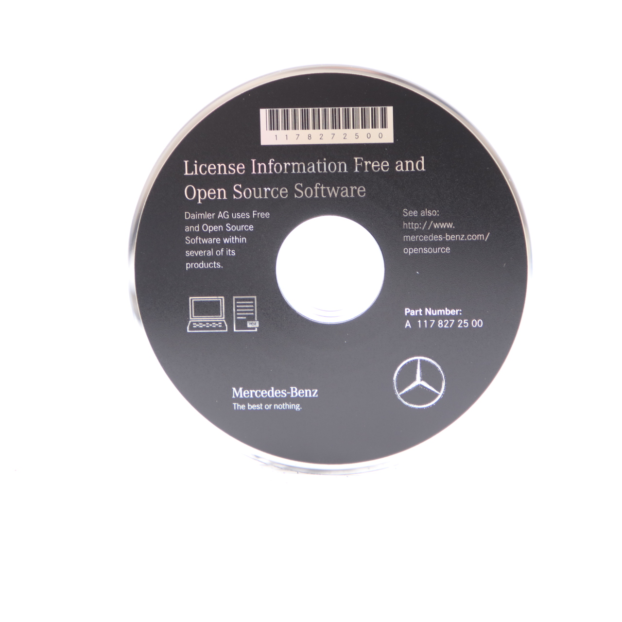 Mercedes W177 W247 Licence Information Free Open Source Software A1178272500