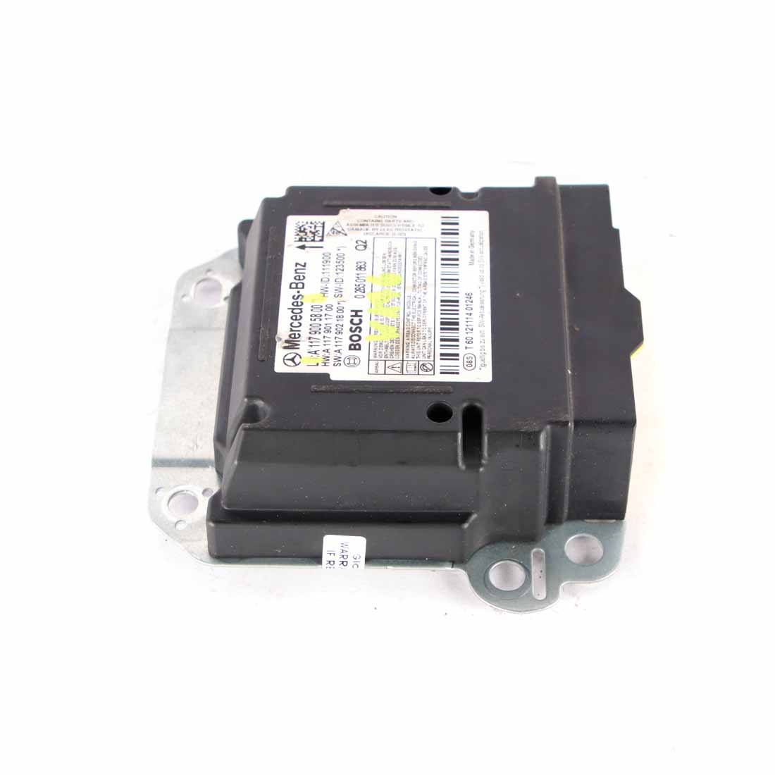 Mercedes W176 Airbag Belts System Control Unit Module ECU Bosch A1179005800