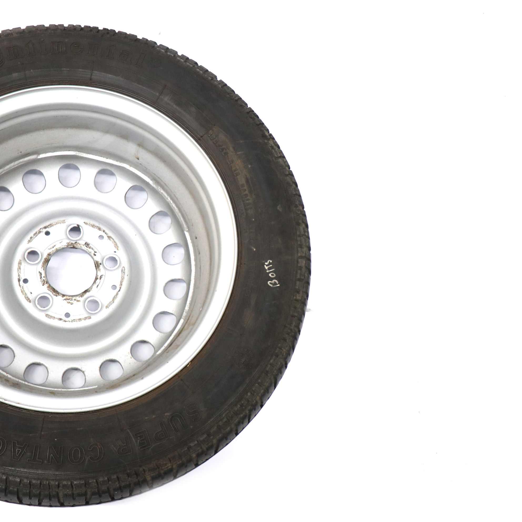 Mercedes W124 Steel Wheel Rim Tyre Continental 195/65 R15 6,5J ET:49 A1244001202