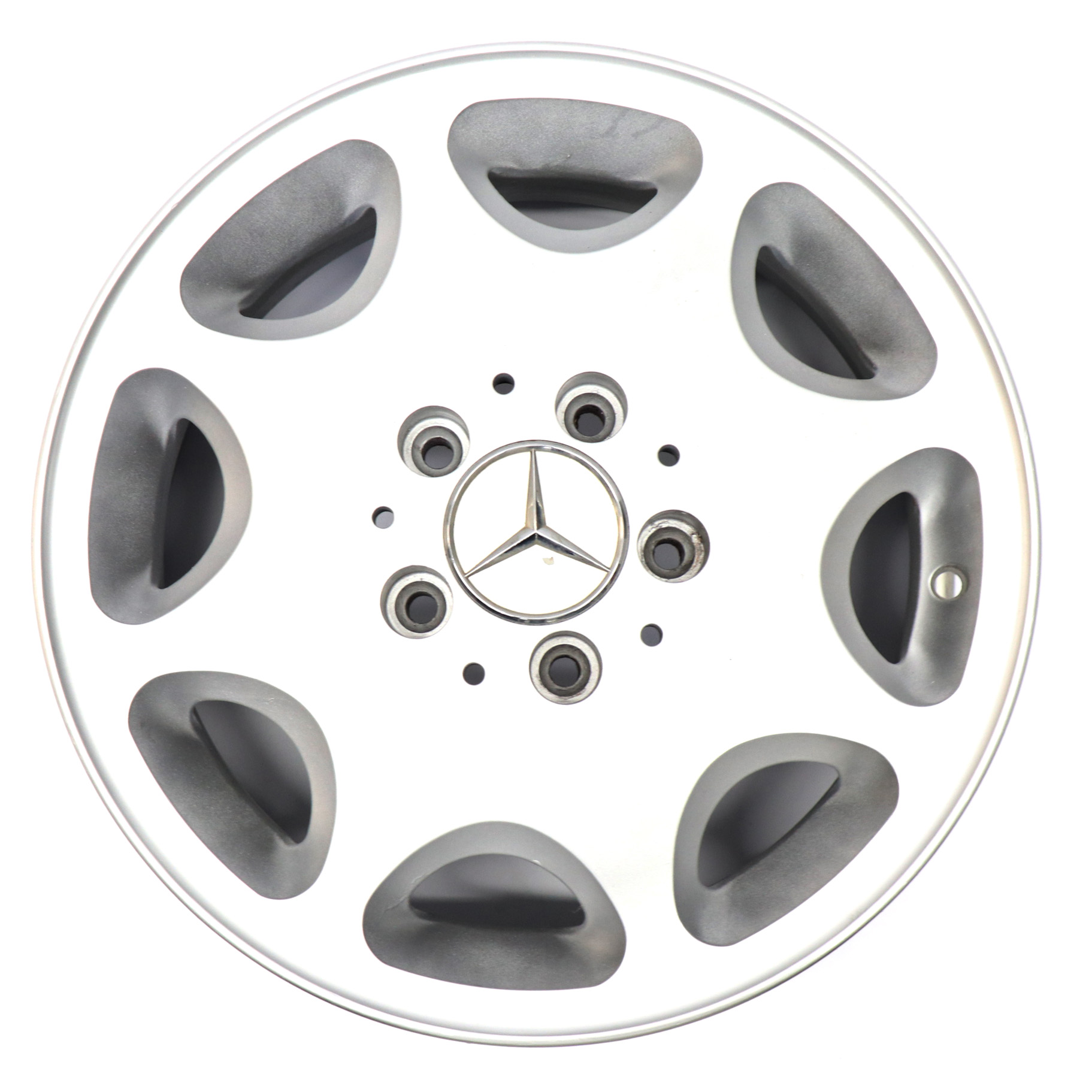 Mercedes W124 Silver Wheel Alloy Rim 15" 6,5J ET:44 8 Hole A1244011202