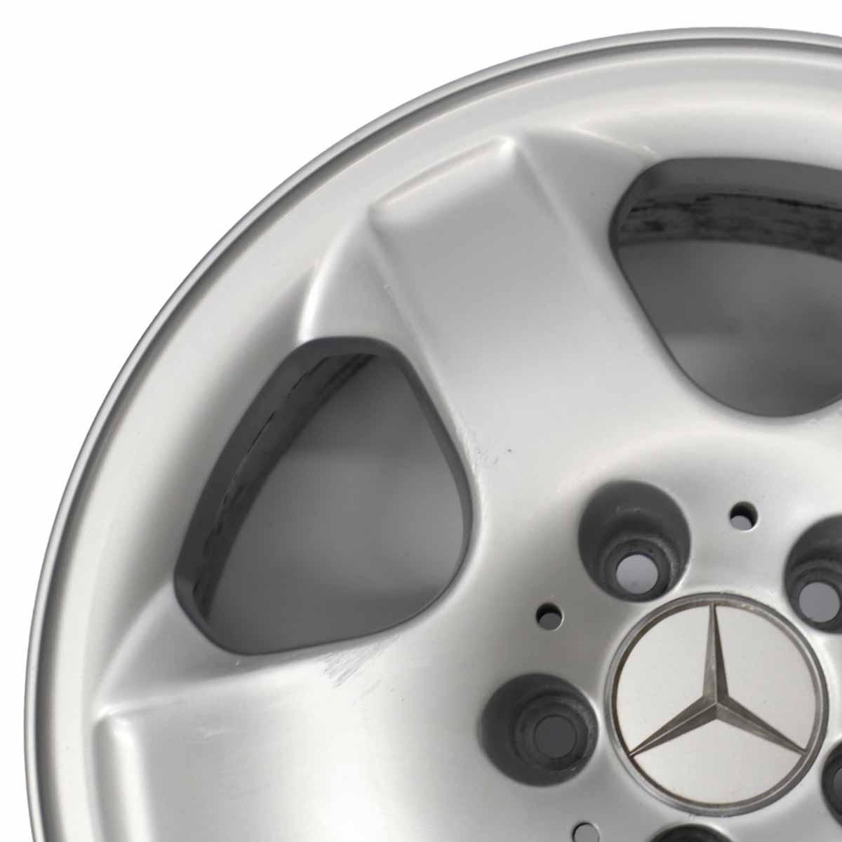 Mercedes ML W163 Silver Alloy Wheel Rim 17" 8J ET:52 A1634012602