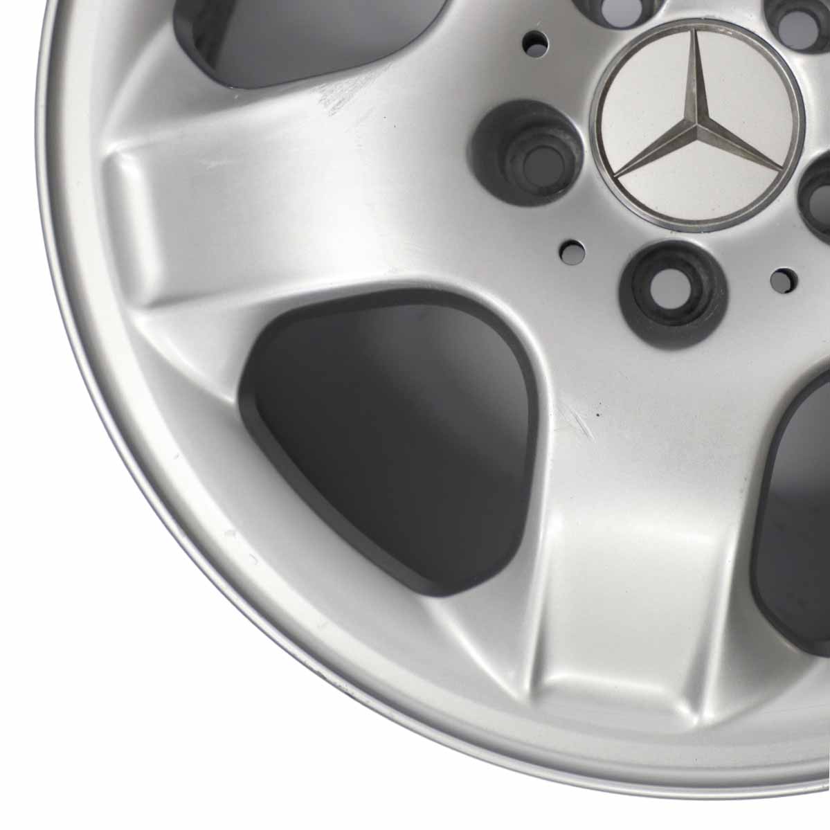 Mercedes ML W163 Silver Alloy Wheel Rim 17" 8J ET:52 A1634012602