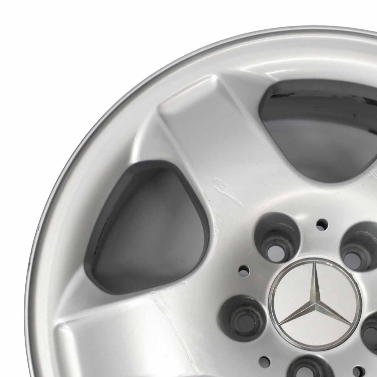 Mercedes ML W163 Silver Alloy Wheel Rim 17" 8J ET:52 A1634012602