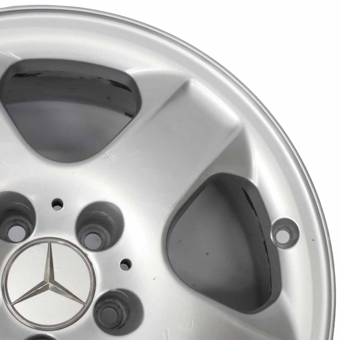 Mercedes ML W163 Silver Alloy Wheel Rim 17" 8J ET:52 A1634012602