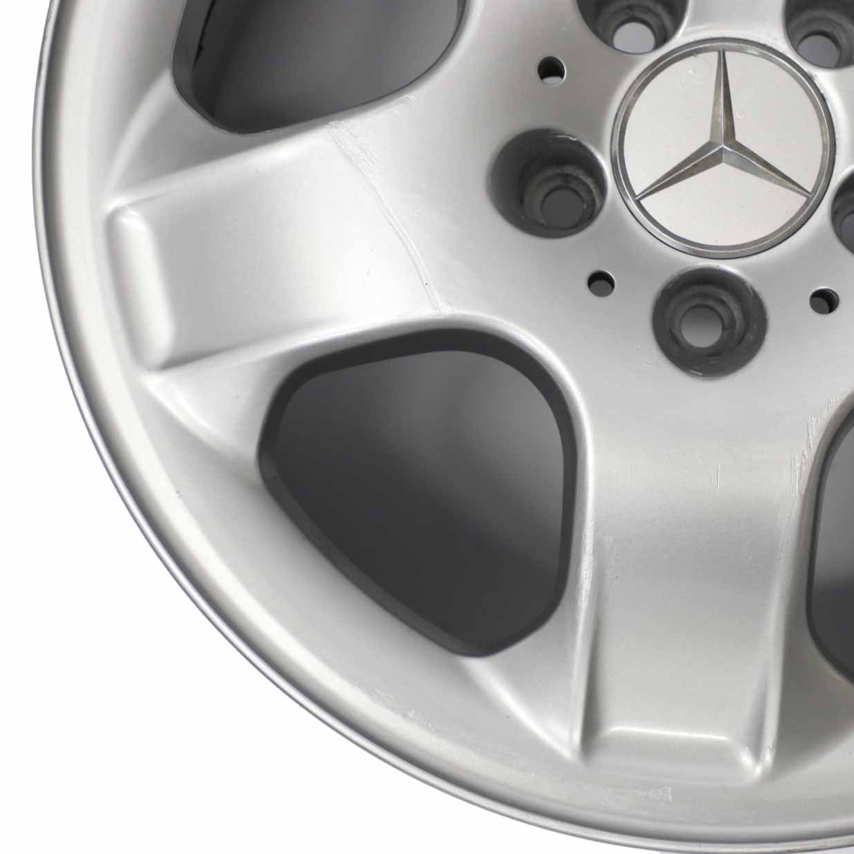 Mercedes ML W163 Silver Alloy Wheel Rim 17" 8J ET:52 A1634012602