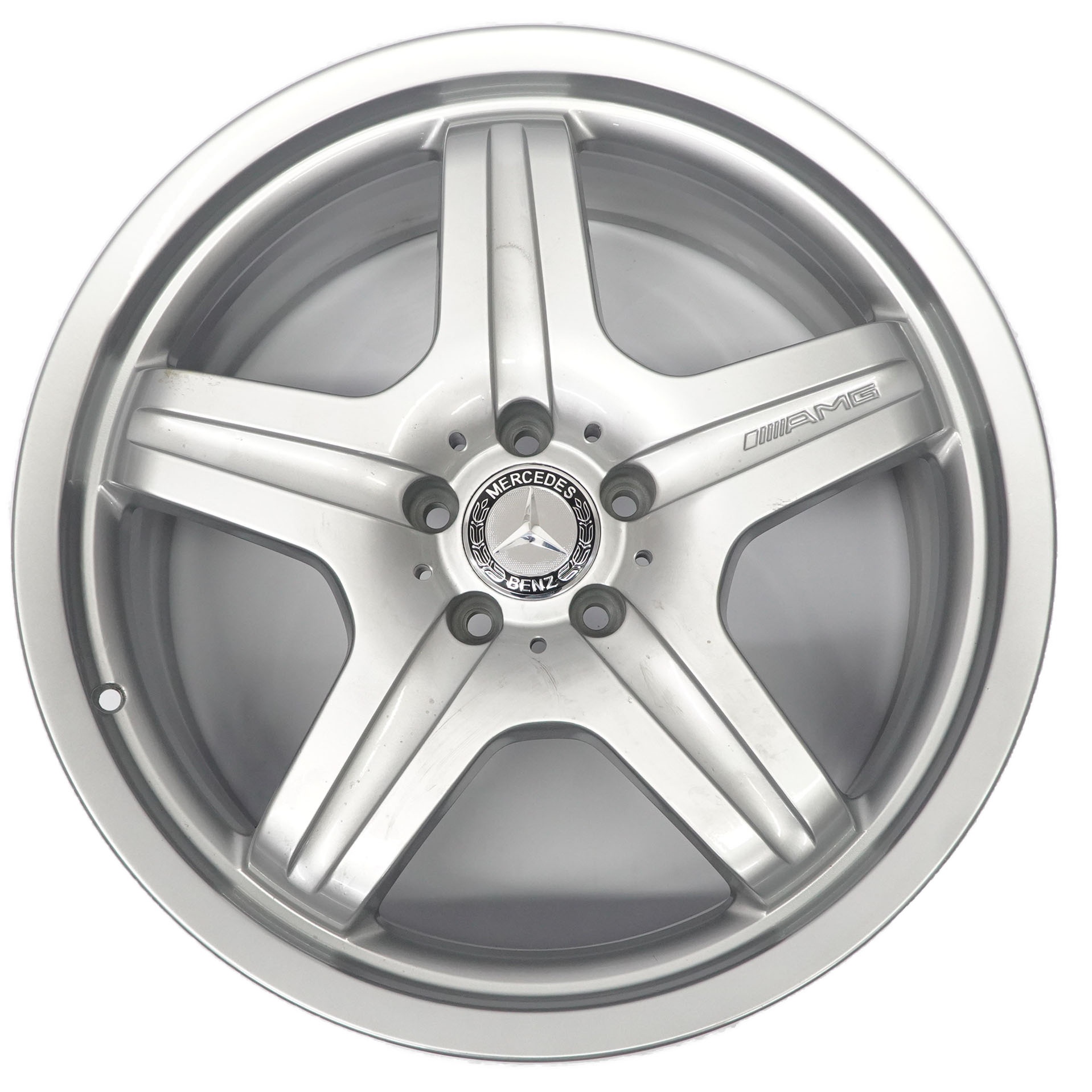 Wheel Rim Mercedes W164 AMG Silver Alloy 5 Spoke 20" 10J ET:46 A1644012002