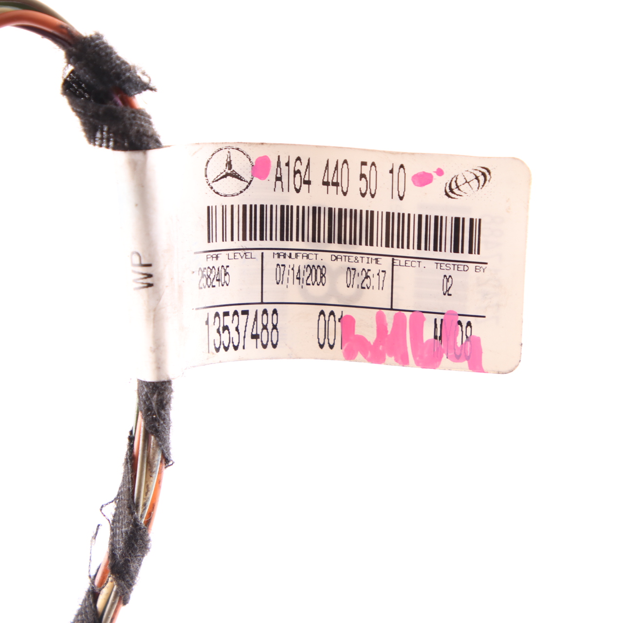 Mercedes ML W164 Steering Column Wiring Cable Harness Loom A1644405010