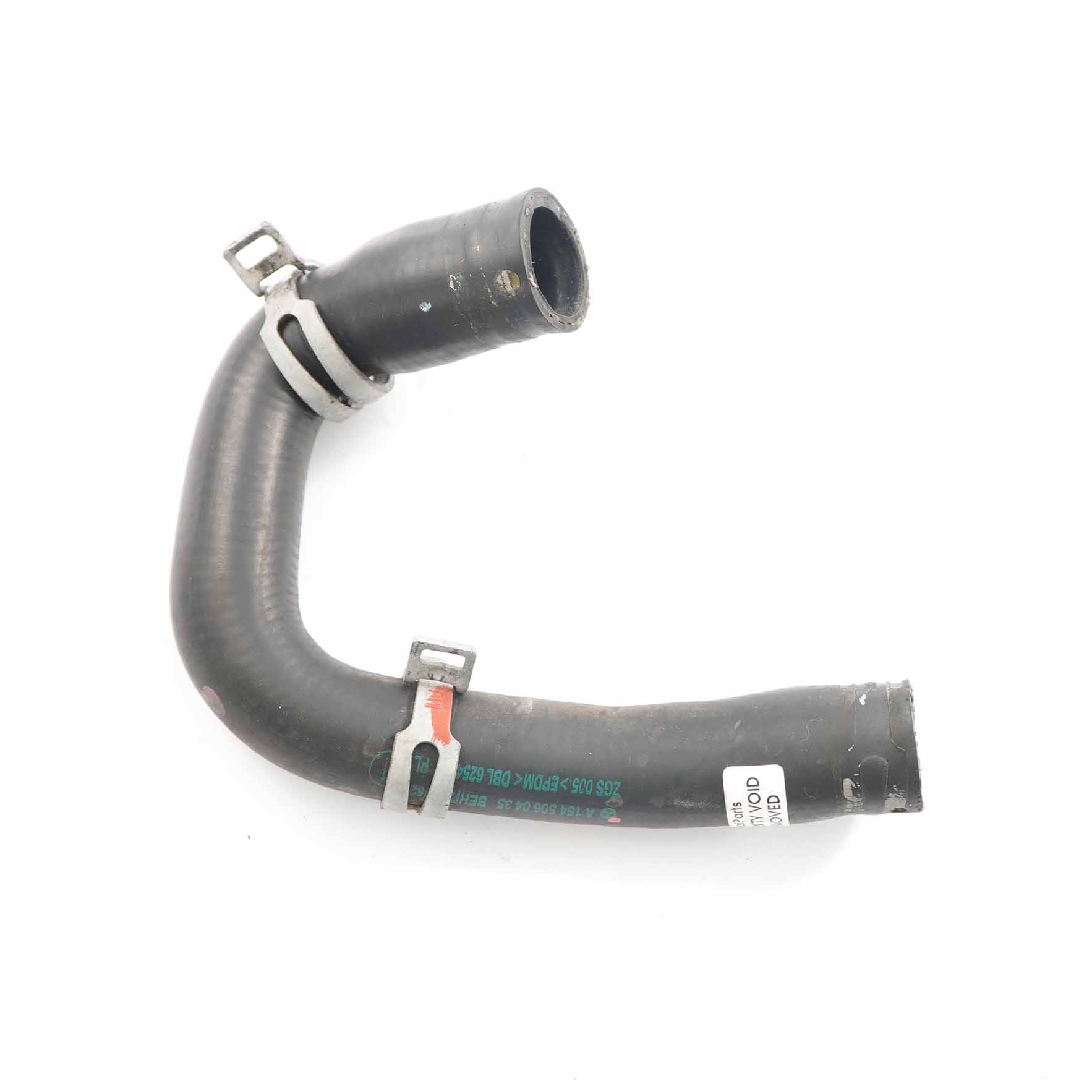 Mercedes W164 OM642 Diesel Engine Water Coolant Elbow Hose A1645060435