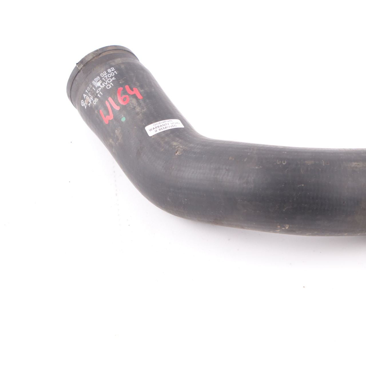 Mercedes ML W164 Intake Hose Turbo Air Intercooler Pipe A1645280282