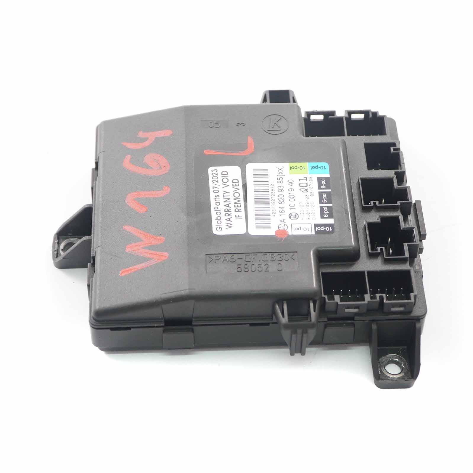 Mercedes ML W164 Door Module Front Left N/S Control Unit Module A1648209385