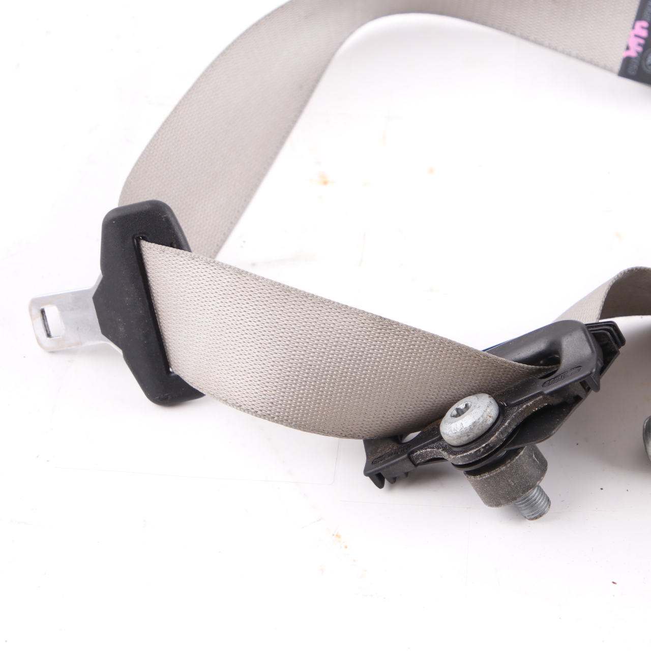 Mercedes ML W164 Seat Belt Rear Left N/S Safety Belt Grey A1648601785