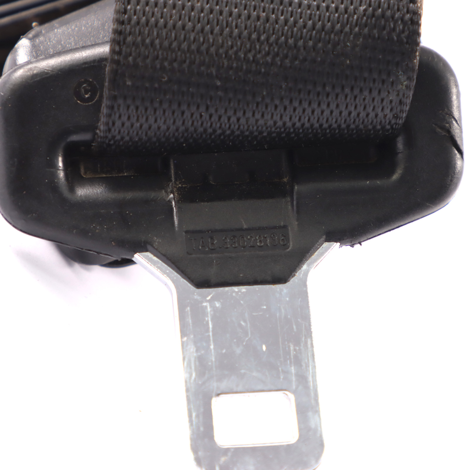 Mercedes W164 Seat Safety Belt Rear Left N/S Seatbelt Black A1648601985