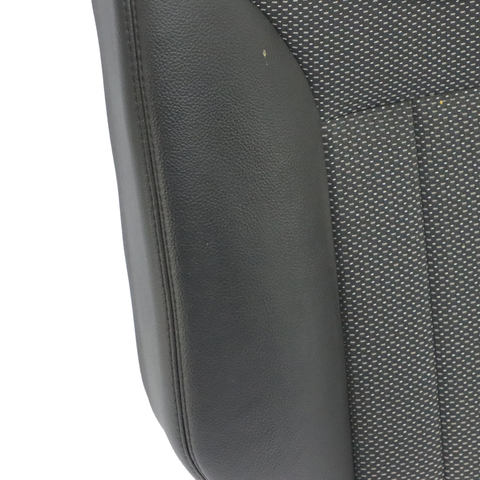 Mercedes ML W164 Seat Backrest Rear Right O/S Cloth Fabric Black Interior