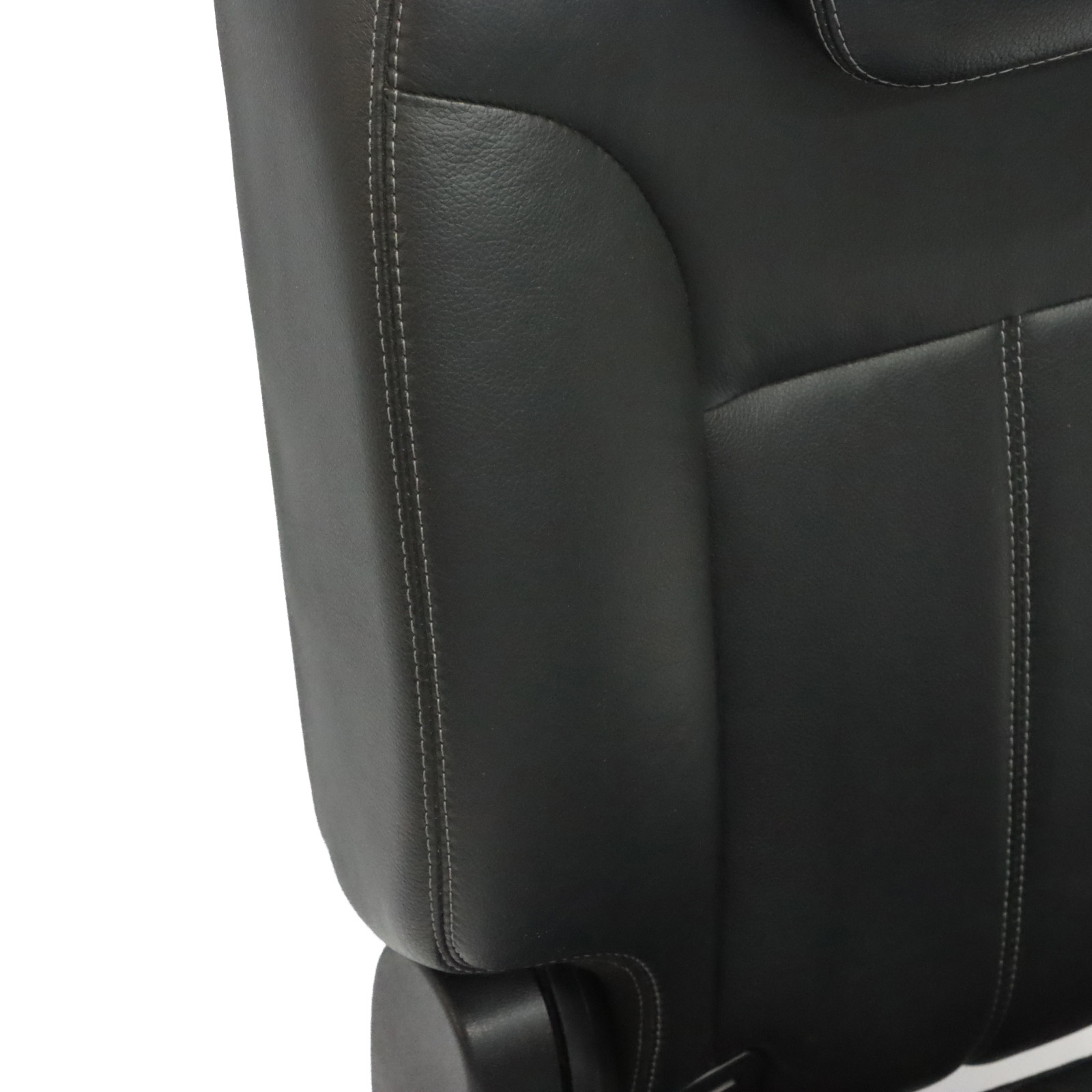 Mercedes GL X164 Seat Backrest Rear Right O/S Back Cover Leather Black