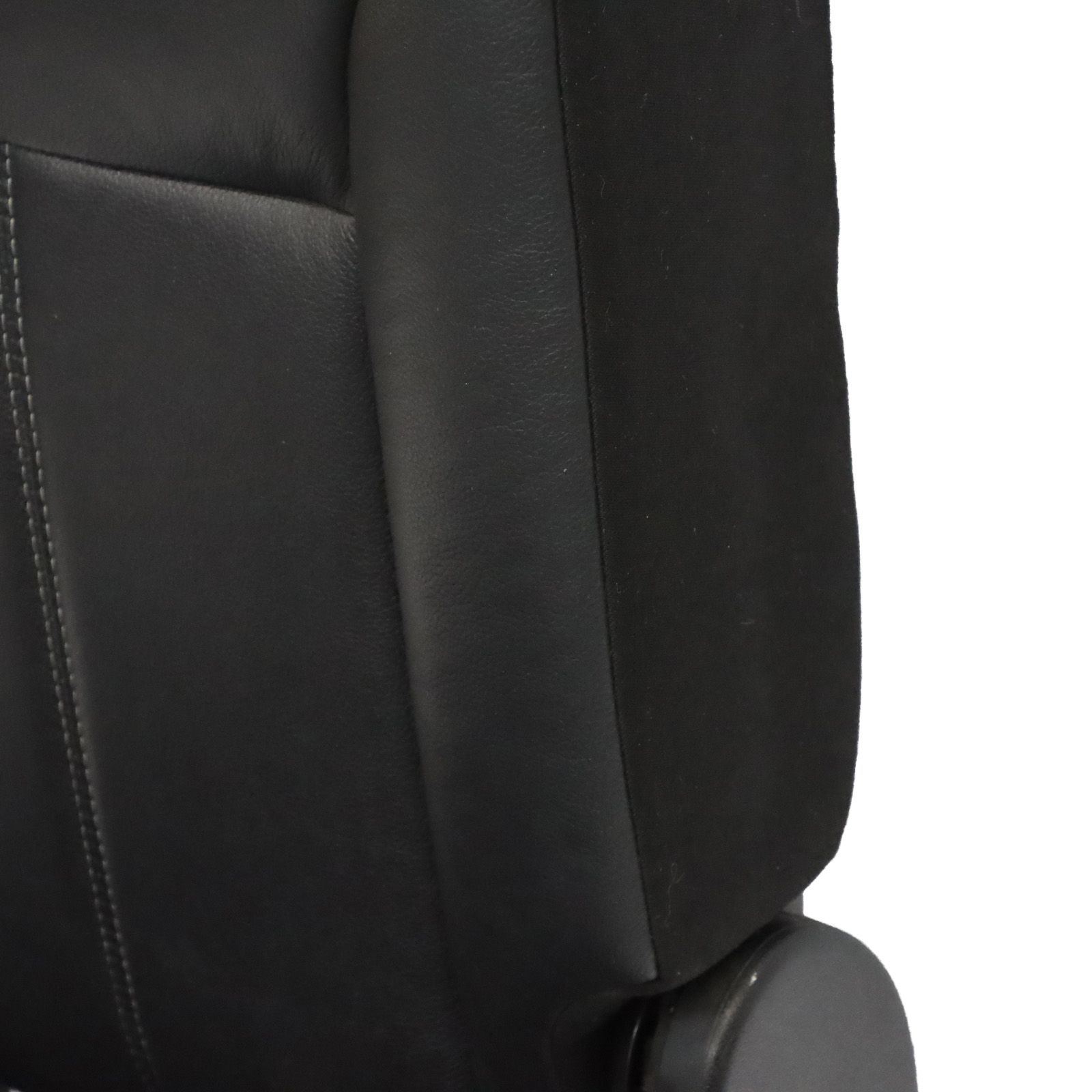 Mercedes GL X164 Seat Backrest Rear Right O/S Back Cover Leather Black