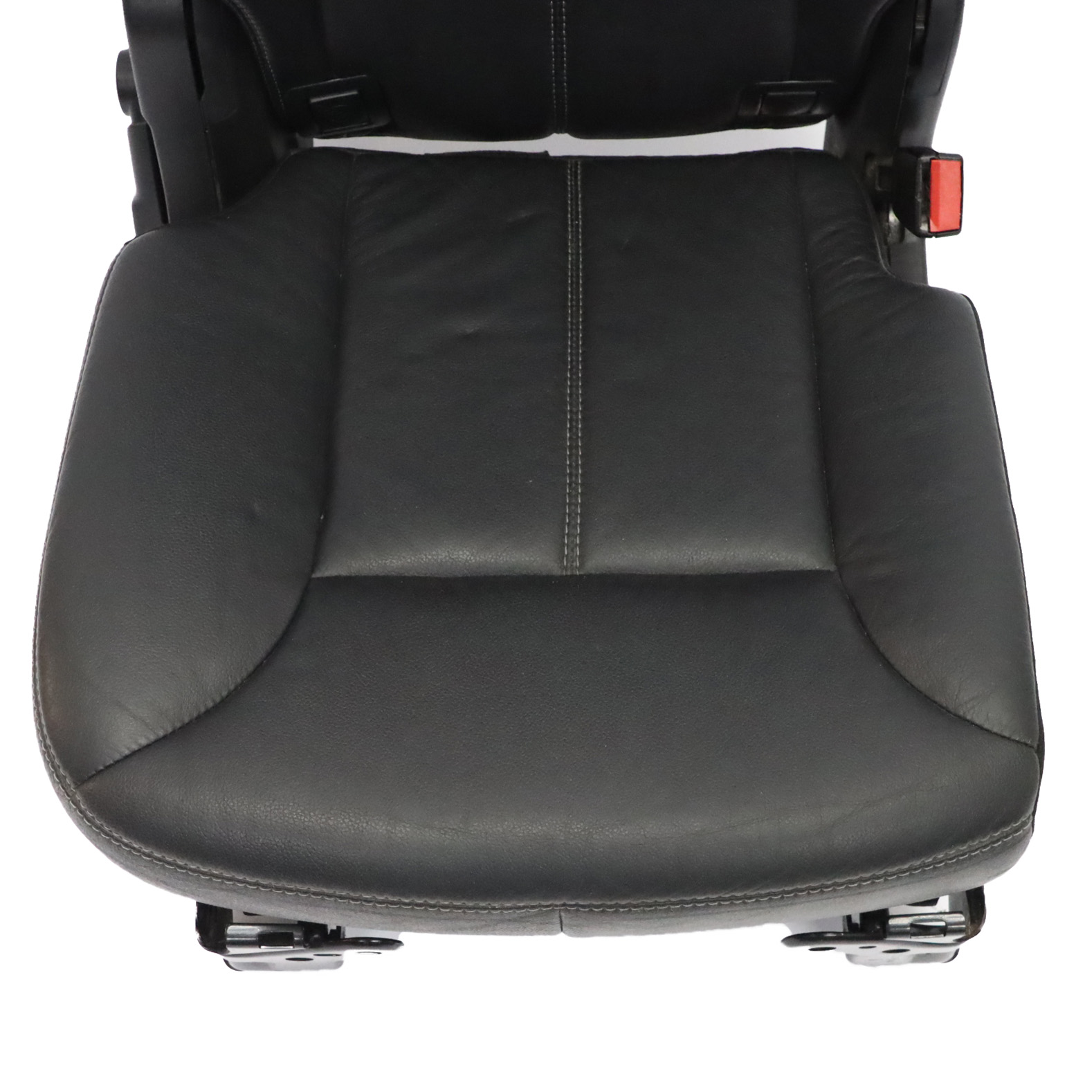 Mercedes GL X164 Seat Backrest Rear Right O/S Back Cover Leather Black