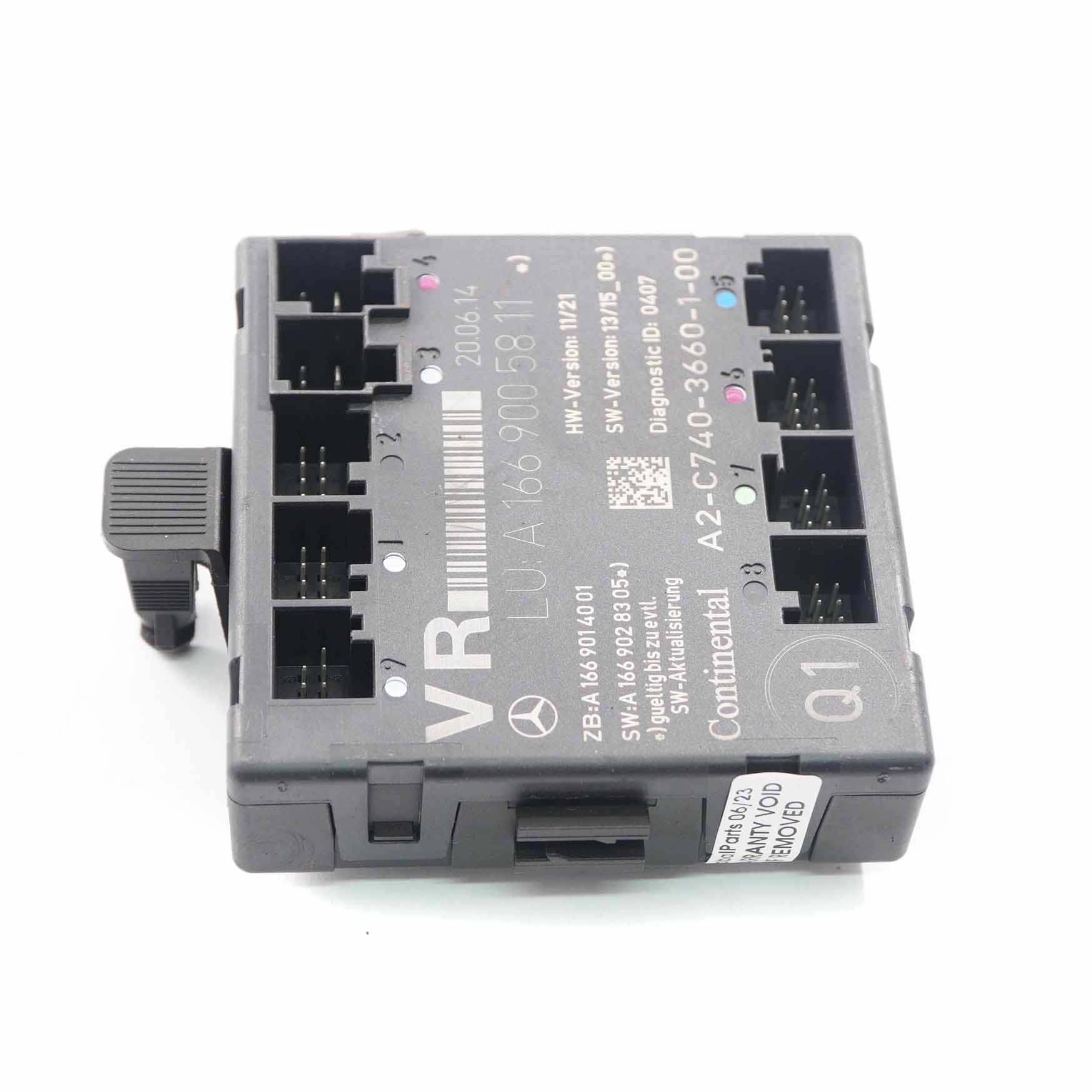 Door Module Mercedes W176 W246 Front Right O/S Control Unit Module A1669005811