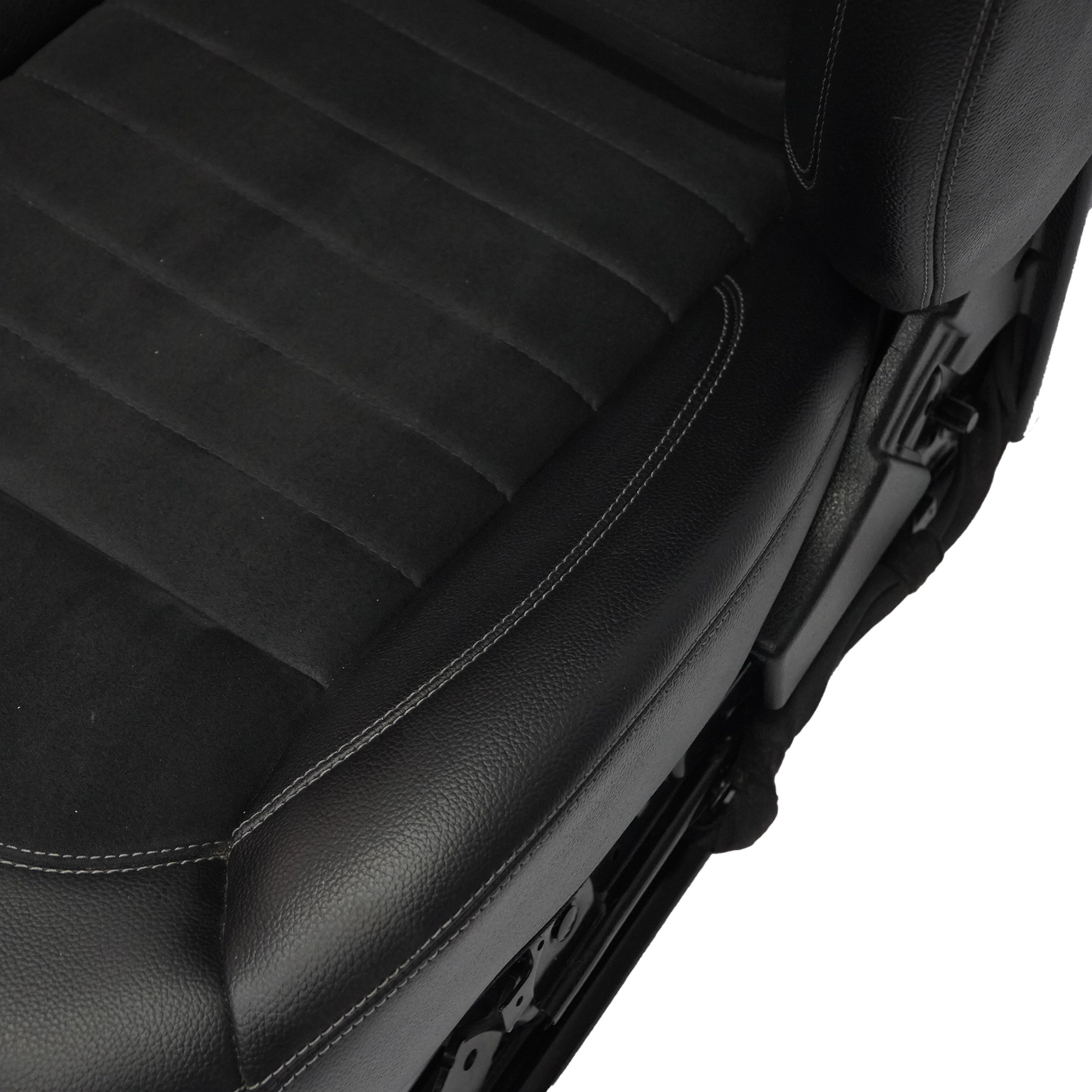 Mercedes ML W166 Front Seat Sport Right O/S Fabric Imitation Leather Black