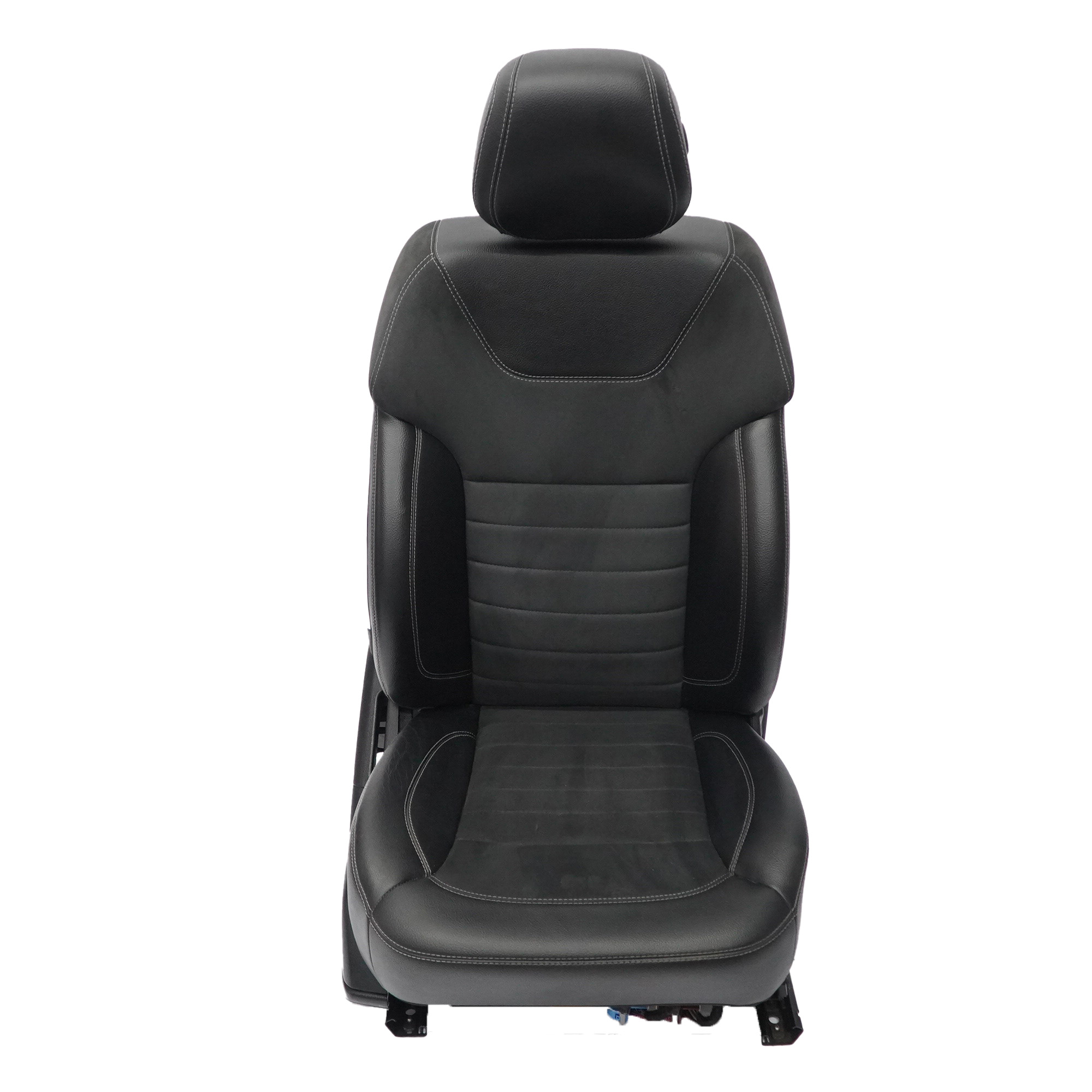 Mercedes ML W166 Front Seat Sport Right O/S Fabric Imitation Leather Black