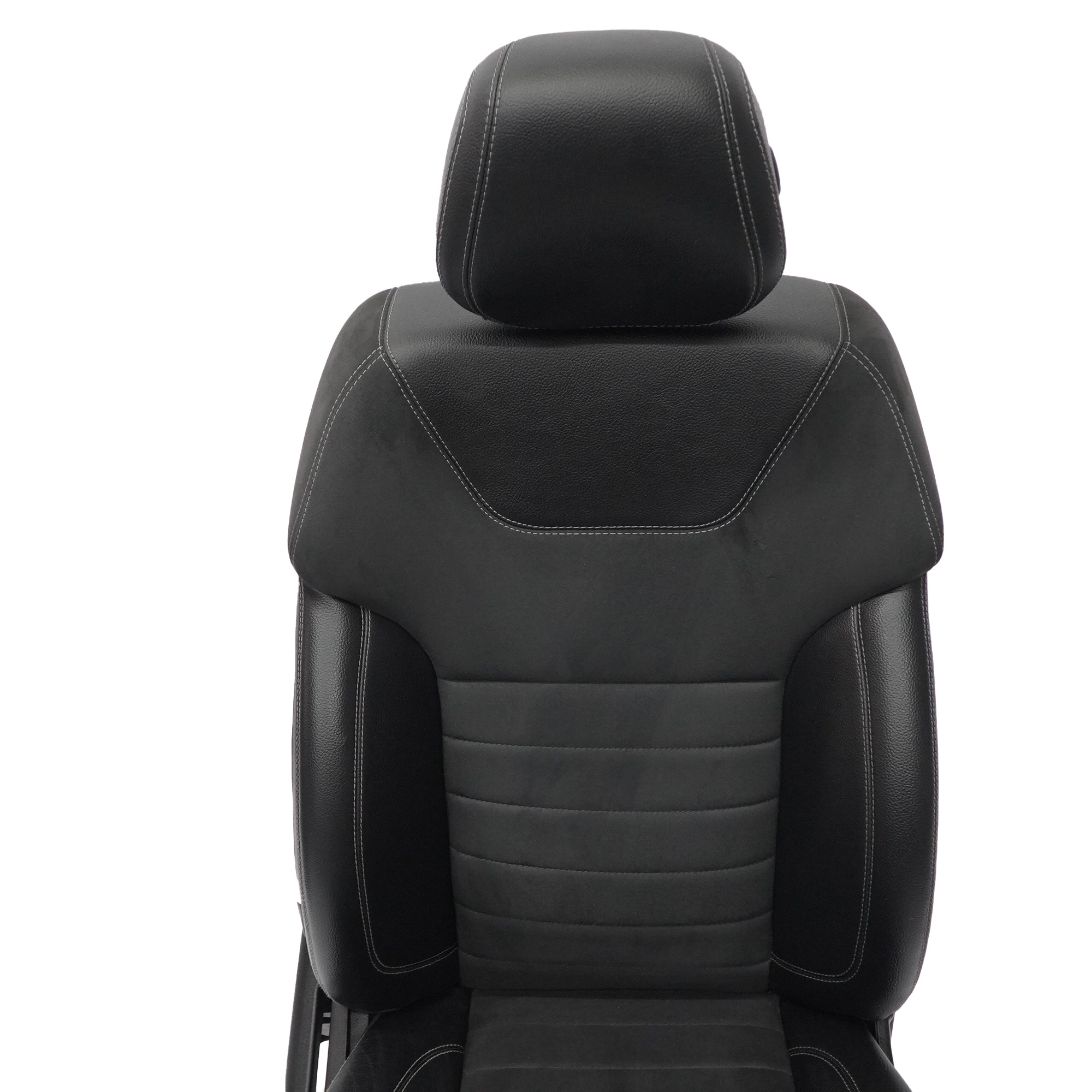 Mercedes ML W166 Front Seat Sport Right O/S Fabric Imitation Leather Black