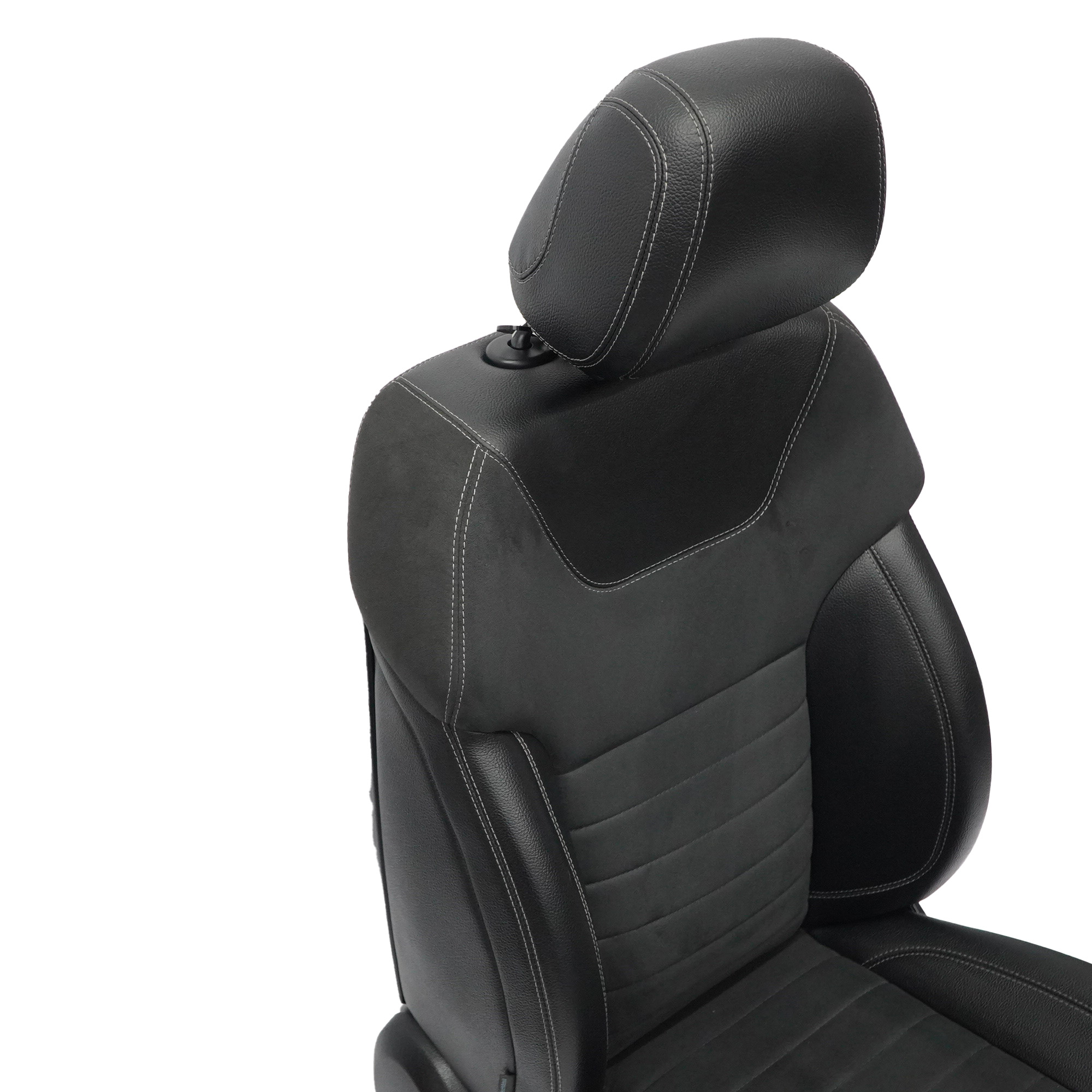 Mercedes ML W166 Front Seat Sport Right O/S Fabric Imitation Leather Black