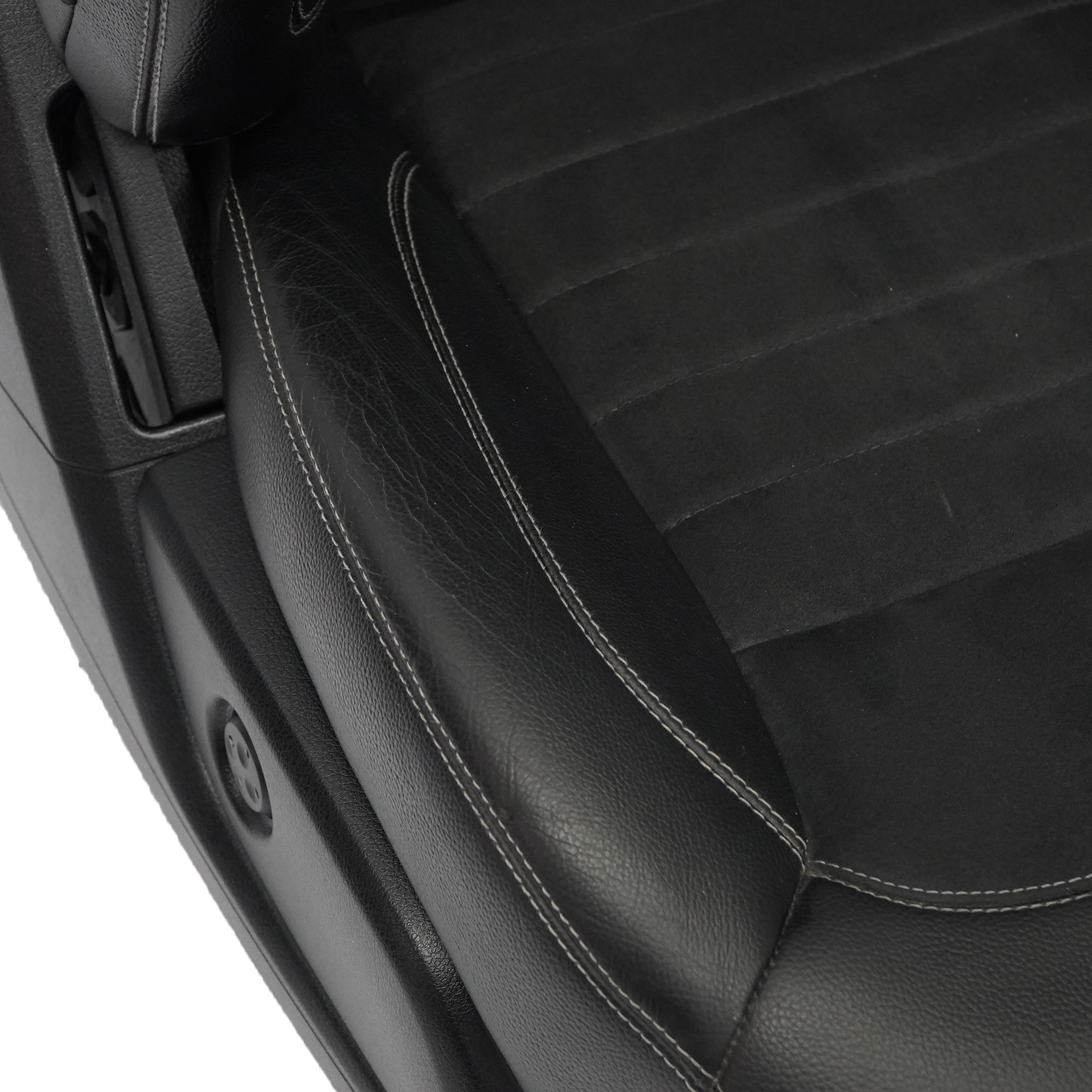 Mercedes ML W166 Front Seat Sport Right O/S Fabric Imitation Leather Black