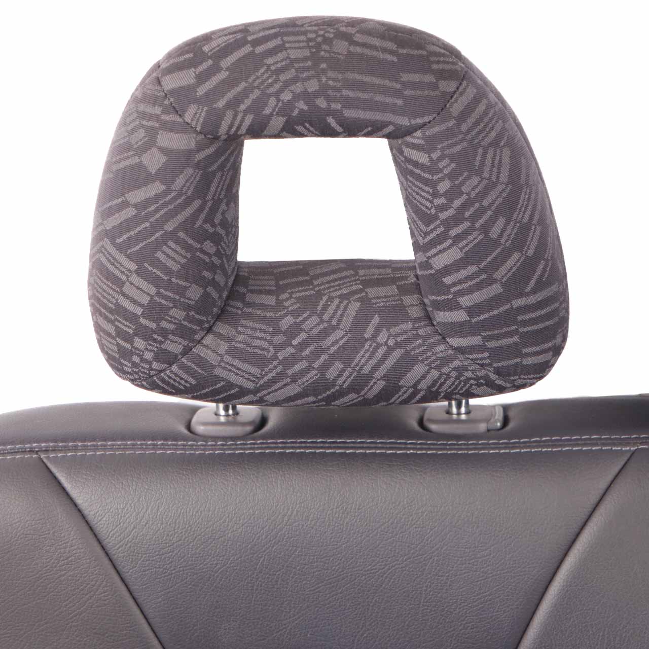 Mercedes W168 Rear Seat Right O/S Cloth / Leather Seat Backrest Sofa Slate Grey