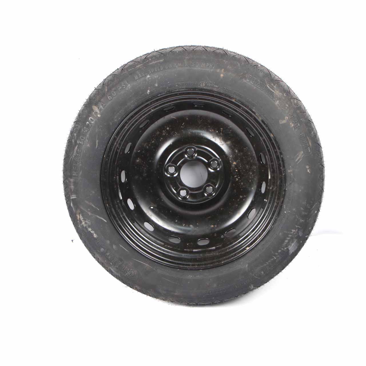 Spare Wheel Mercedes W169 W245 Compact Steel R16 Tyre 125/90 A1694000802