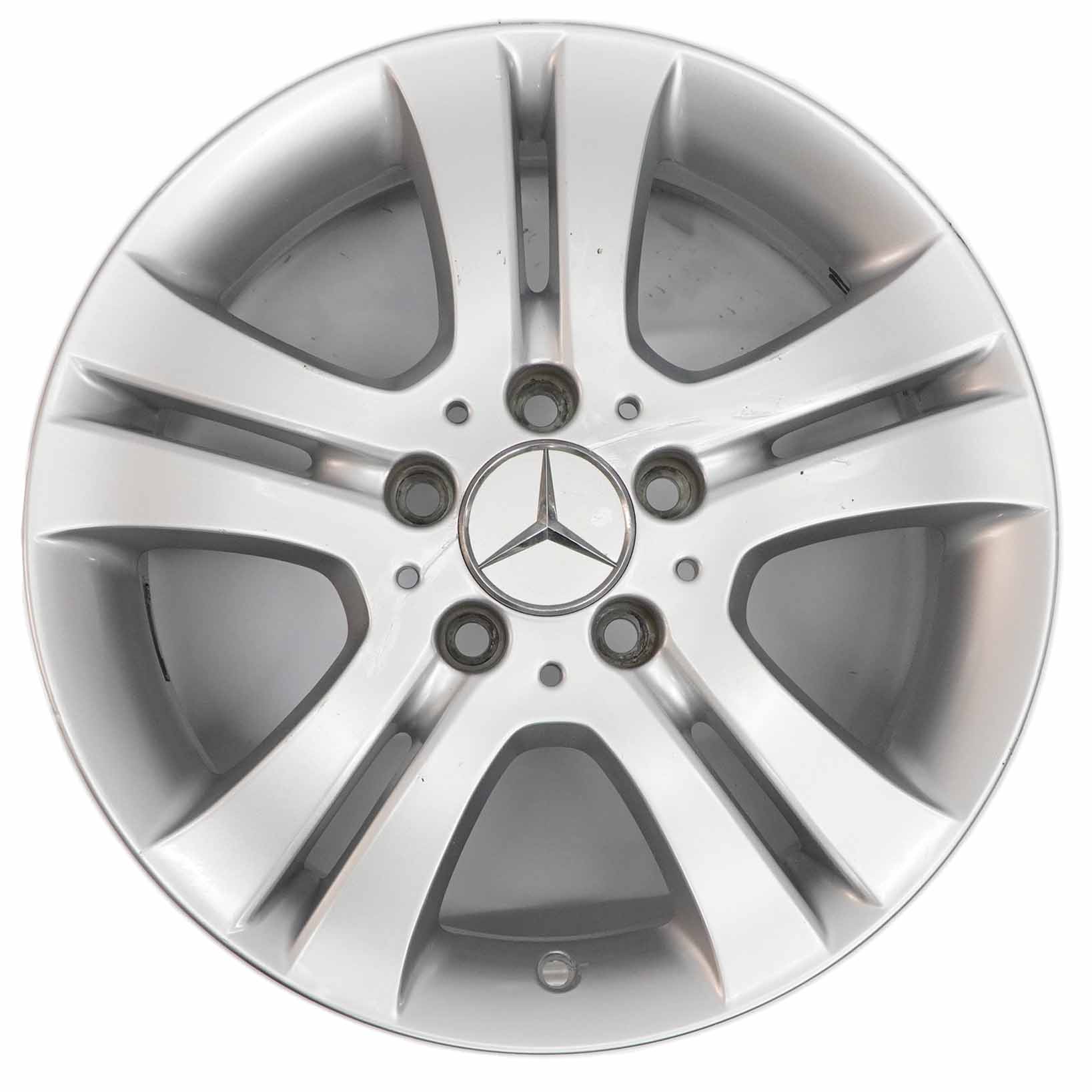 Mercedes W245 Silver Alloy Wheel Rim 16" ET:46 6J A1694010202