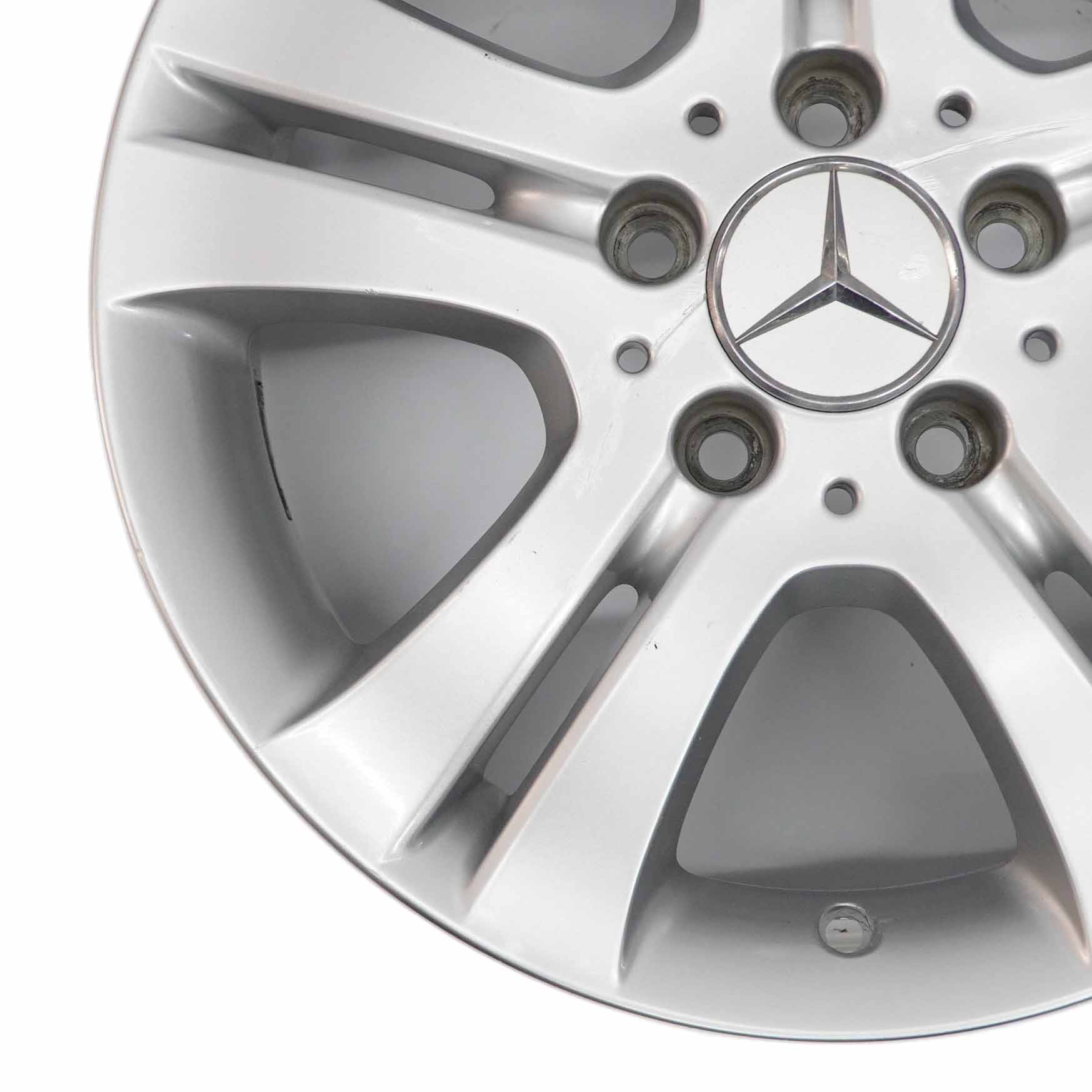 Mercedes W245 Silver Alloy Wheel Rim 16" ET:46 6J A1694010202