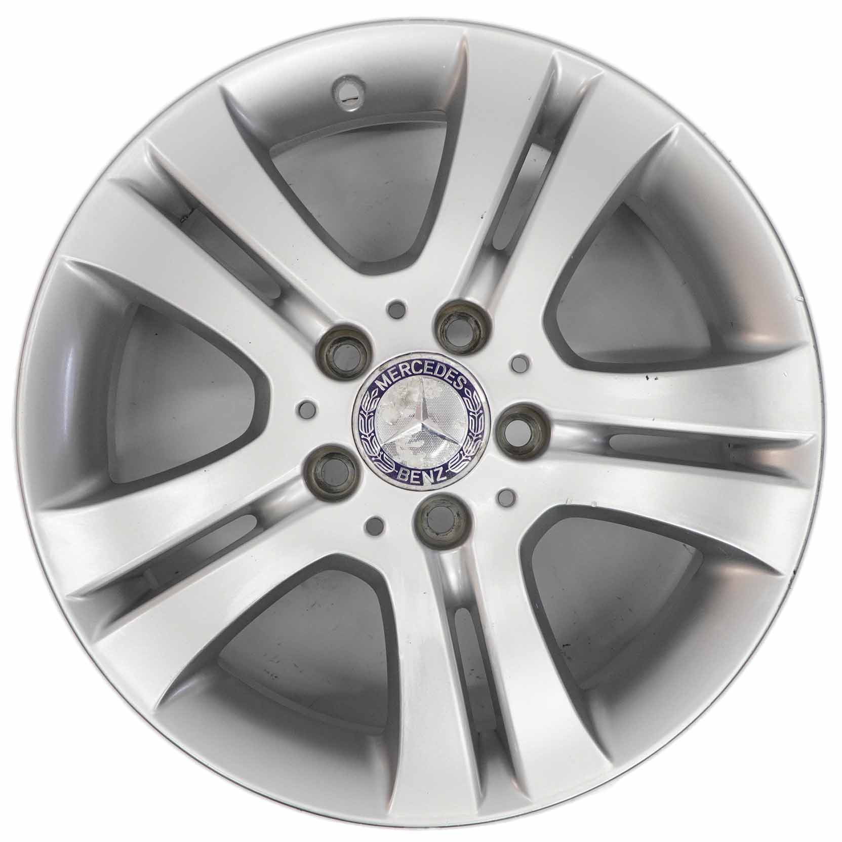 Mercedes W245 Silver Alloy Wheel Rim 16" ET:46 6J A1694010202